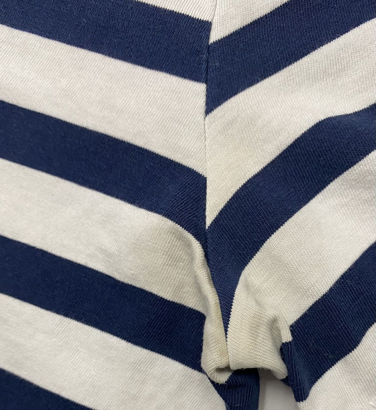 Acne Studios Crazy Streetwear Luxury Acne Studios Striped Face Tee XXS Size US XXS / EU 40 - 8 Thumbnail