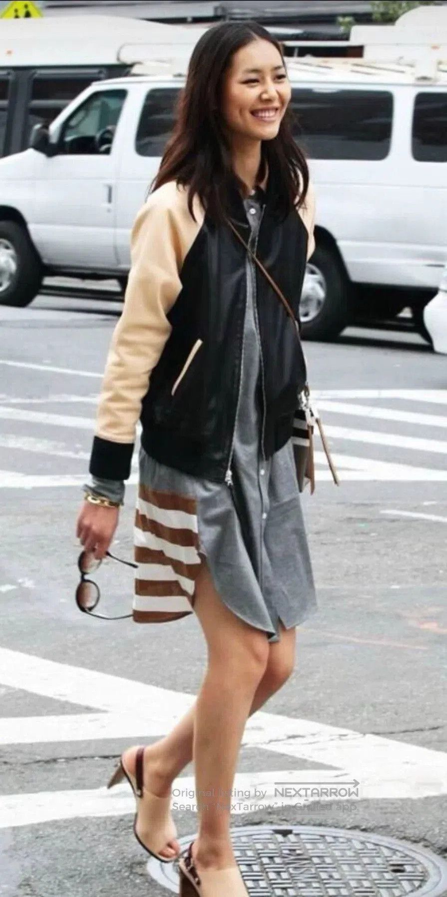 Coach Coach Liu Wen Leather Jacket. Size XS / US 0-2 / IT 36-38 - 1 Thumbnail