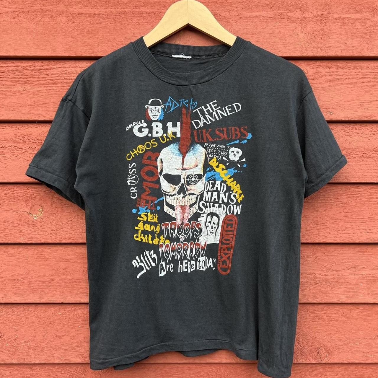Band Tees Vintage 1980’s Troops of Tomorrow punk rock band t-shirt Size US M / EU 48-50 / 2 - 7 Thumbnail