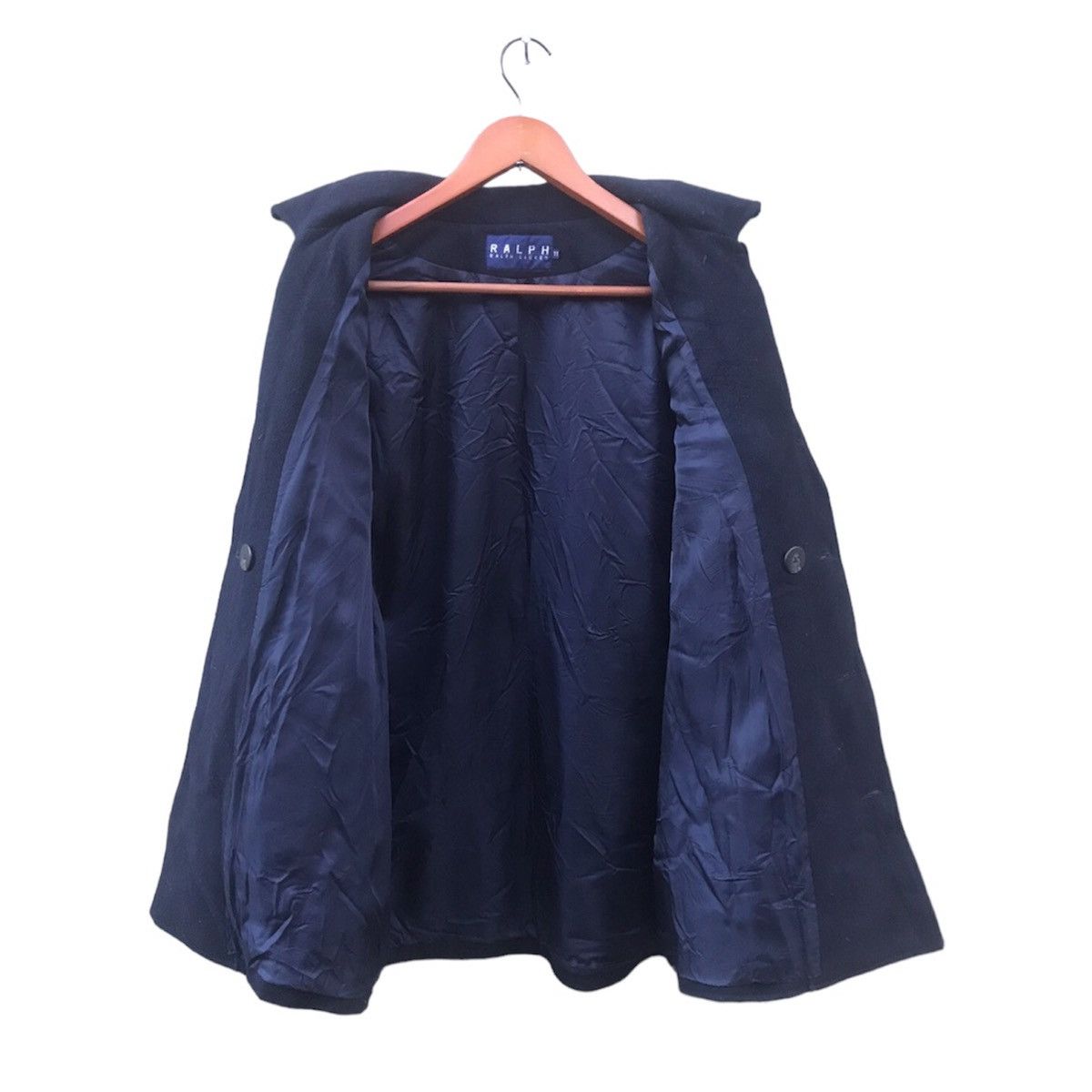 Polo Ralph Lauren × RRL Ralph Lauren × Ralph Lauren 🔥Rare🔥Vtg Ralph Lauren Double Breasted Wool Coat Size US M / EU 48-50 / 2 - 3 Thumbnail