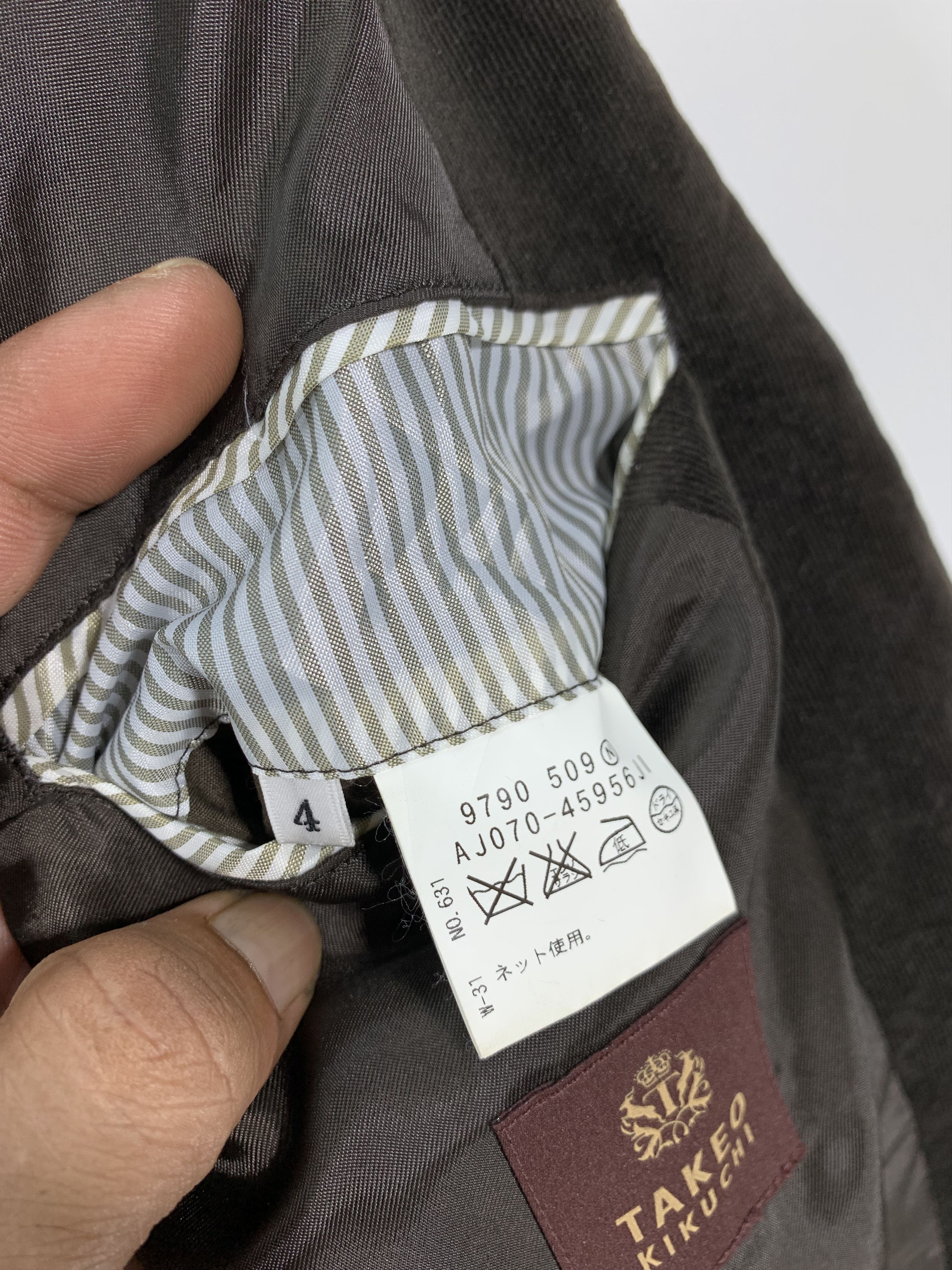 Japanese Brand × Takeo Kikuchi × Vintage ⚡️Takeo Kikuchi Jacket Blazer Size US S / EU 44-46 / 1 - 6 Thumbnail