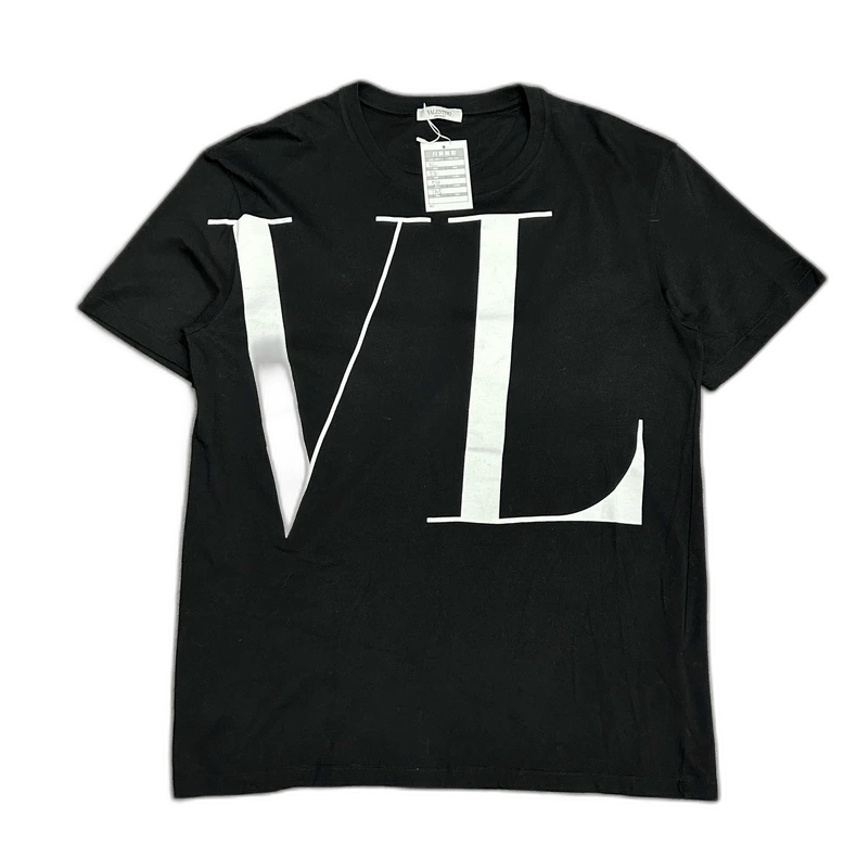 Valentino Valentino Black Short Sleeve Logo T-Shirt Size US XL / EU 56 / 4 - 1 Thumbnail