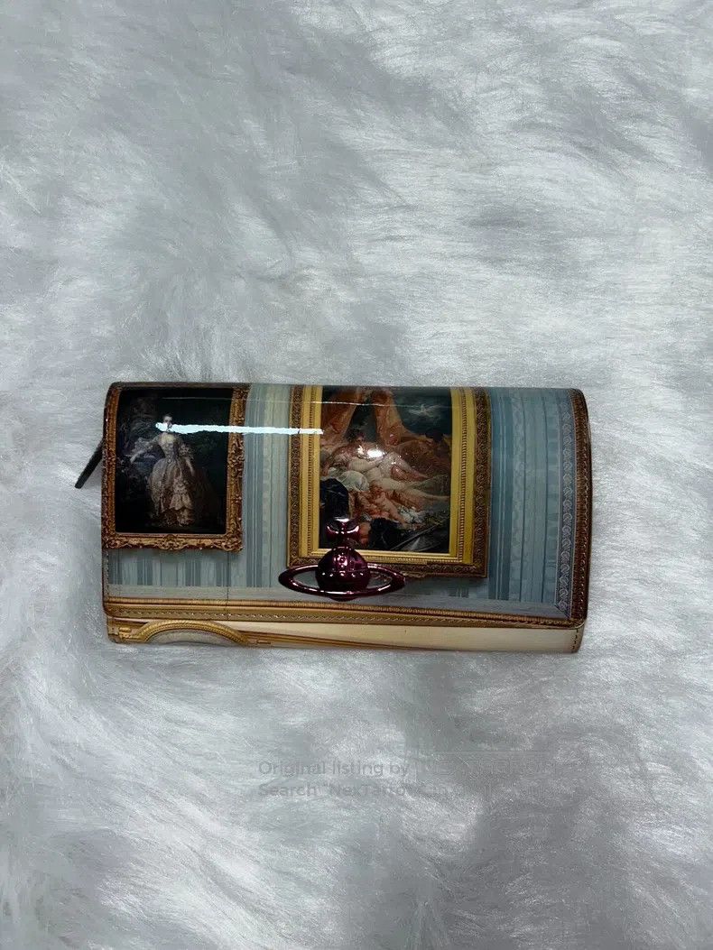 Vivienne Westwood Vivienne Westwood Medieval Oil Painting Long Wallet Size ONE SIZE - 1 Thumbnail