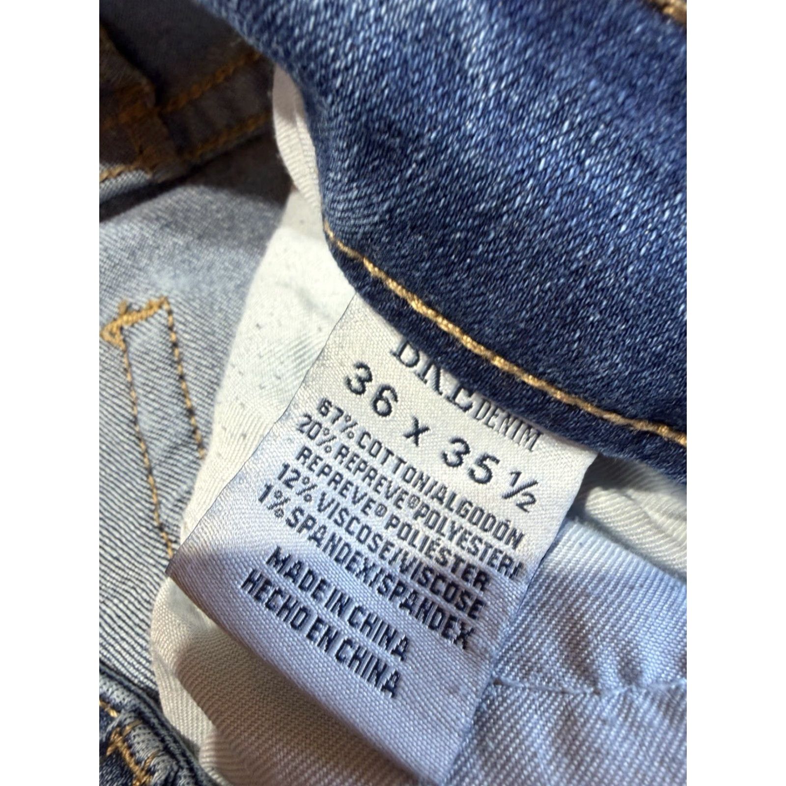 Vintage BKE Buckle Payton Men Jeans Size 38 Blue Denim Mid Rise Bootcut 38X35 Size US 38 / EU 54 - 6 Thumbnail