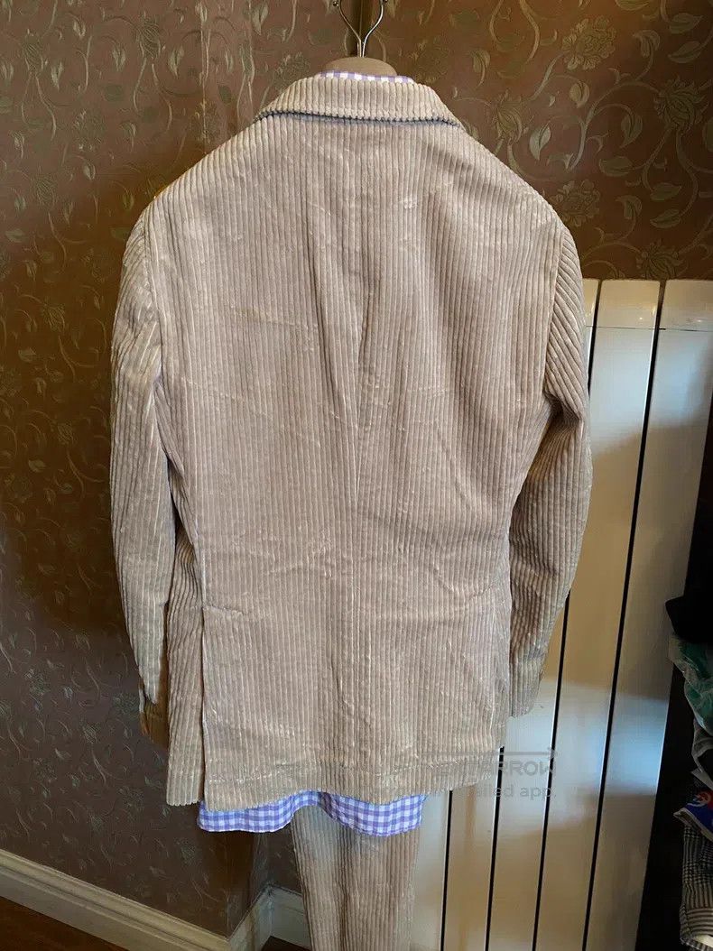 Brunello Cucinelli brunello cucinelli Corduroy suit set Size 48L - 4 Thumbnail