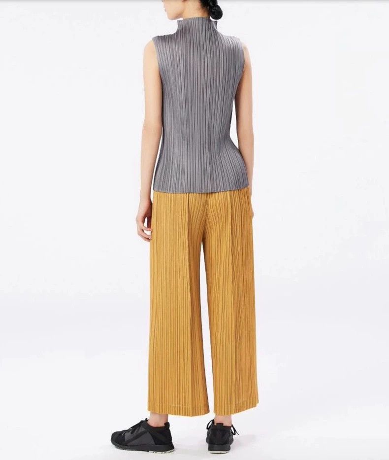 Issey Miyake issey miyake size：3 Yellow wide-leg trousers 2506-Nextarro Size 22" - 7 Thumbnail