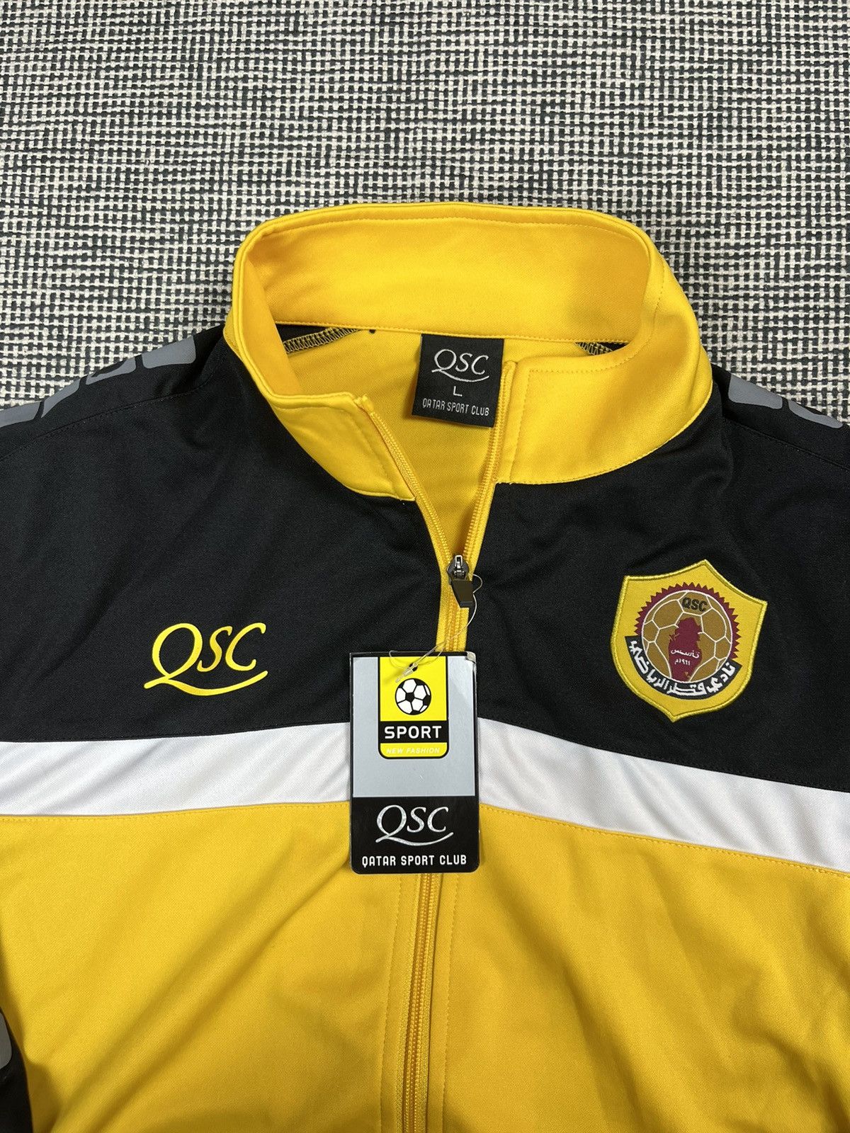 Other Qatar sports club QSC zip track jacket training soccer Size US L / EU 52-54 / 3 - 3 Thumbnail