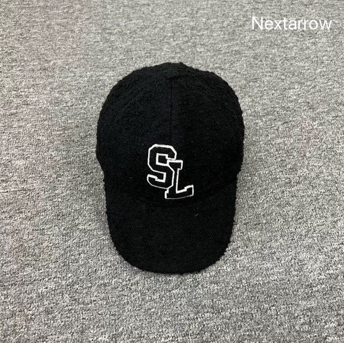 Saint Laurent Paris × Yves Saint Laurent Saint Laurent big logo tweed baseball cap2410-Nextarrow Size ONE SIZE - 1 Thumbnail