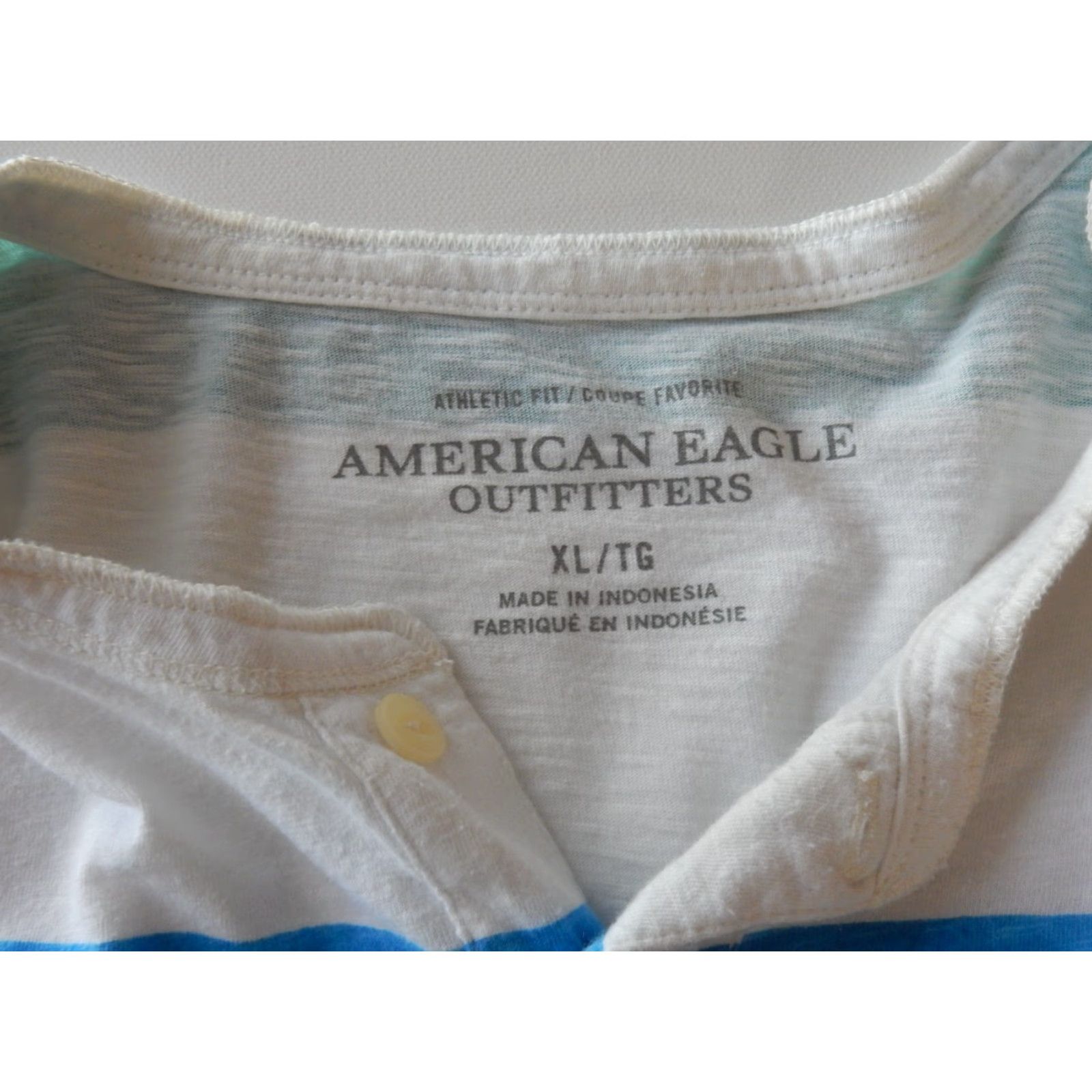 American Eagle Outfitters VINTAGE? American Eagle Mens Henley T Shirt Size XL? Size US XL / EU 56 / 4 - 3 Thumbnail