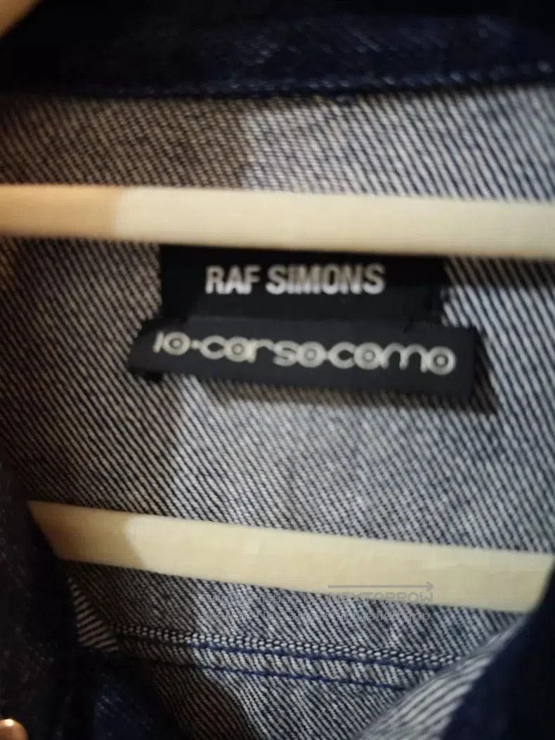 Raf Simons Classic Raf Simons Denim Shirt for Collectors. Size US M / EU 48-50 / 2 - 3 Thumbnail