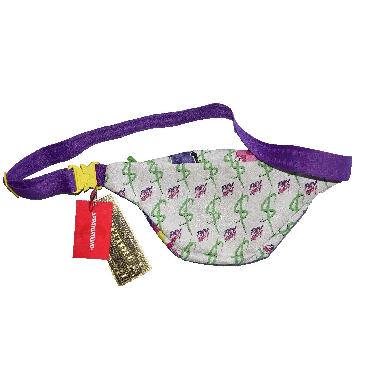 Sprayground UNITED SHARKS OF SPRAYGROUND Trillion Dollar Bill Tag Bag Size ONE SIZE - 2 Thumbnail