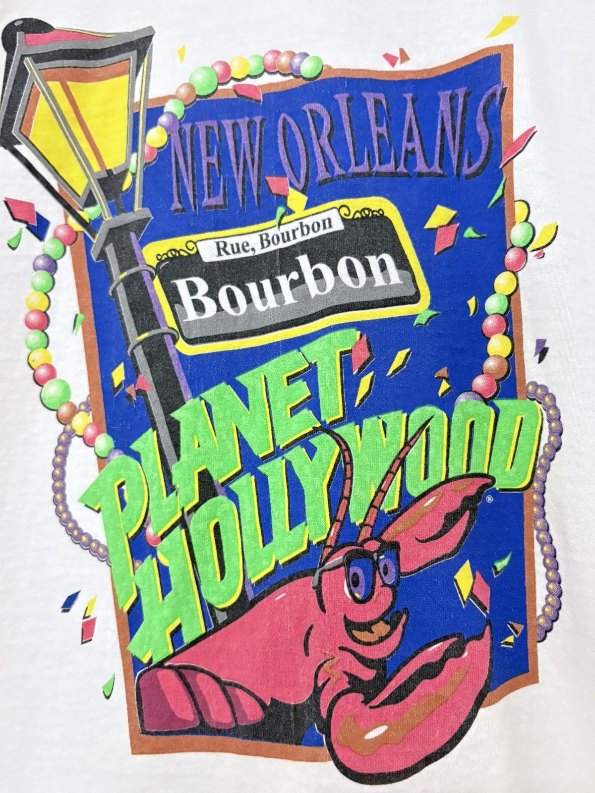 Vintage 90’s Planet Hollywood Bourbon St. New Orleans Vintage Tee Size US L / EU 52-54 / 3 - 5 Thumbnail