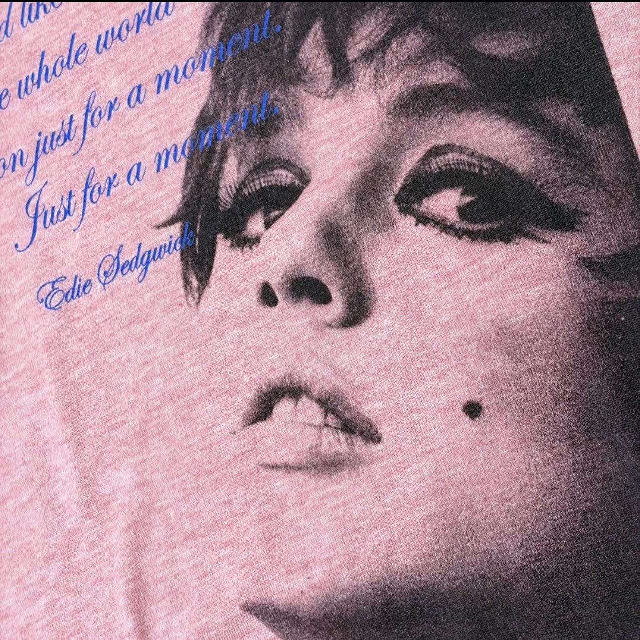 Andy Warhol × Hysteric Glamour Hysteric Glamour❎Andy Warhol "Edie Sedgwick" Long Sleeve Tee Size US M / EU 48-50 / 2 - 5 Thumbnail