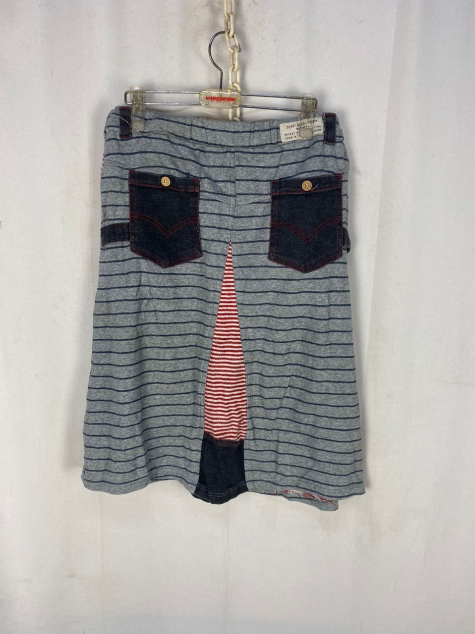 Japanese Brand Bluemoon patchwork skirt size 30-36 Size 34" / US 12 / IT 48 - 10 Thumbnail
