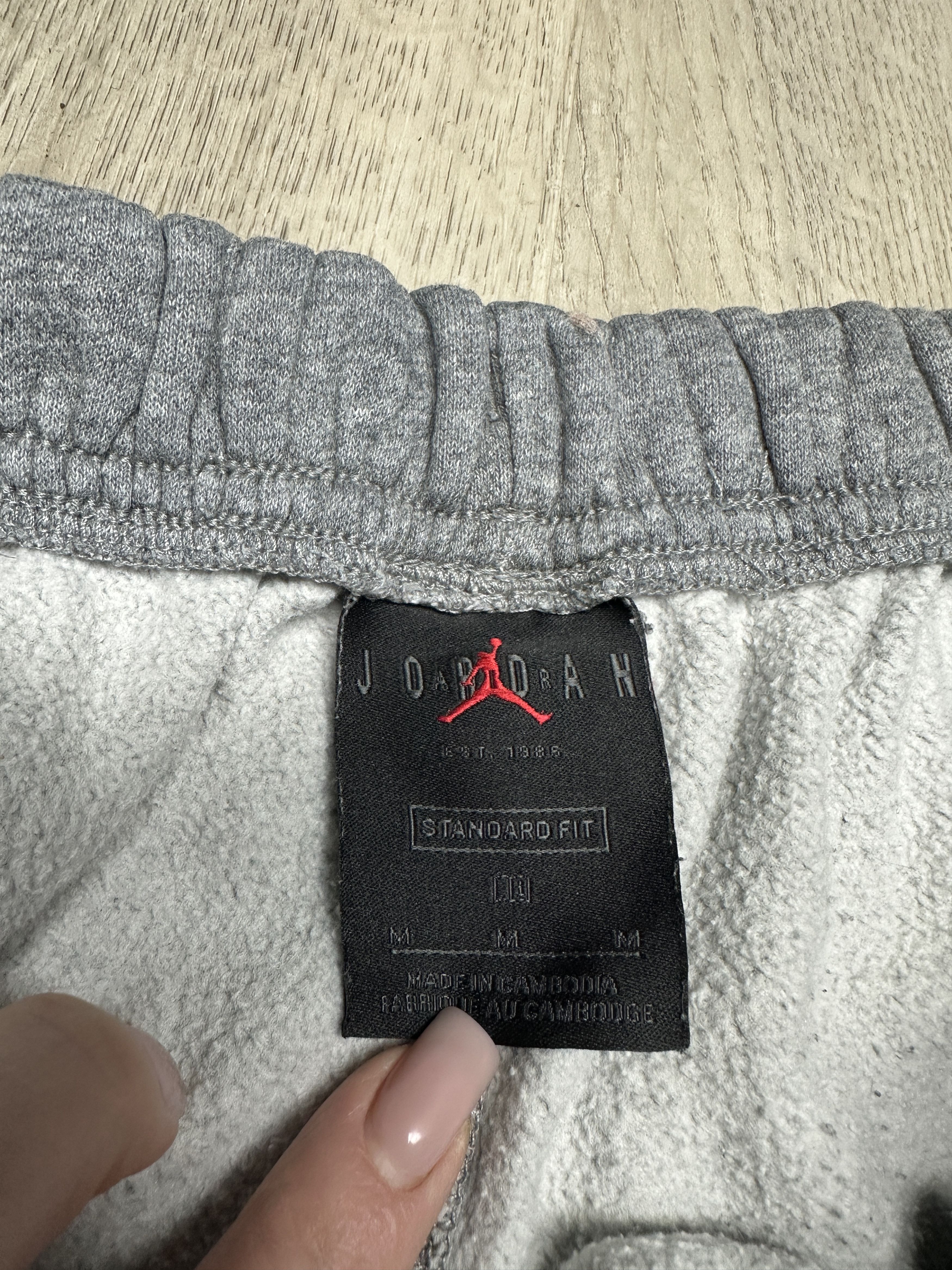 Jordan Brand Nike Air Jordan Mens Sweatpants Cotton Track Pants Size US 32 / EU 48 - 4 Thumbnail