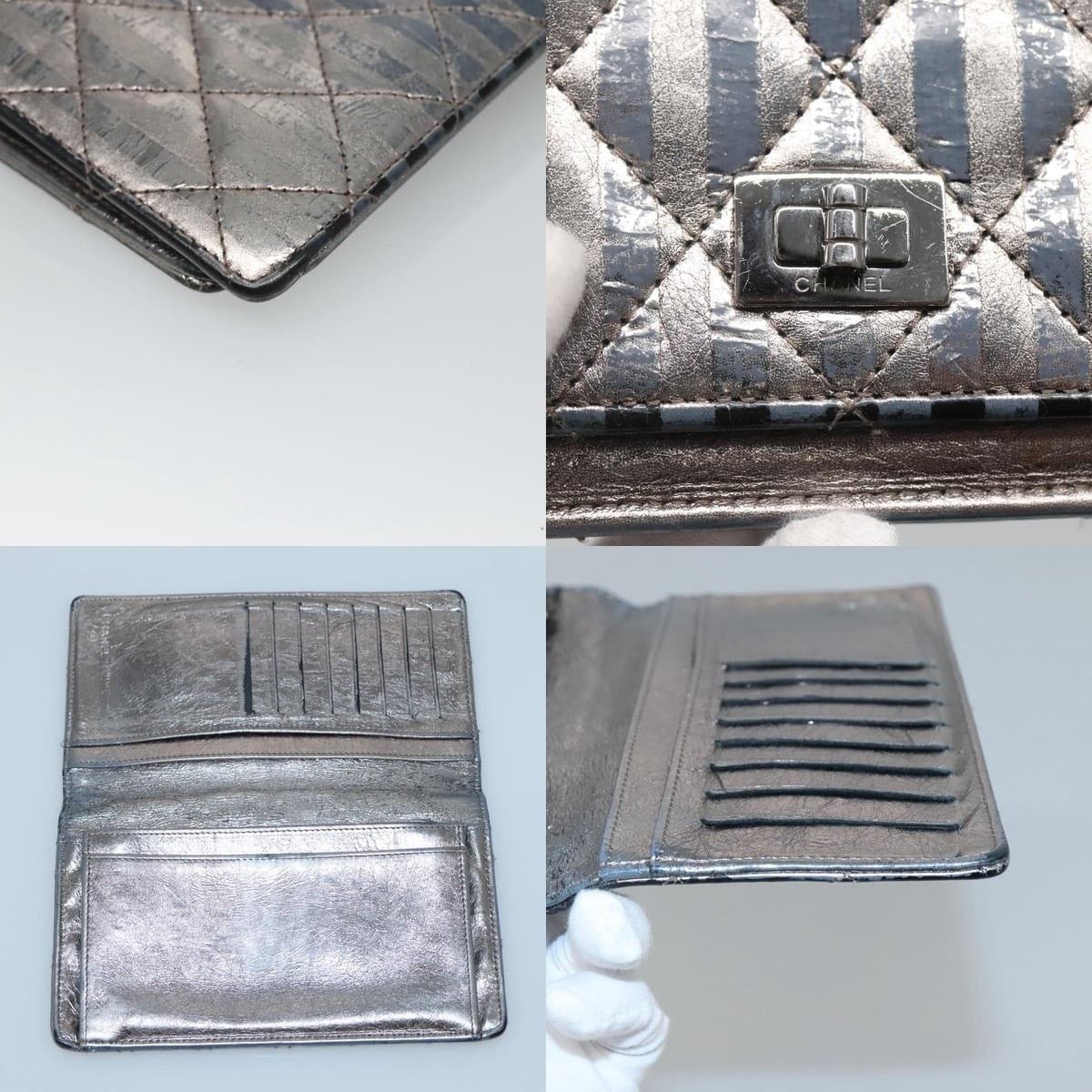 Chanel Chanel 2.55 Matelasse Long Wallet Size ONE SIZE - 5 Thumbnail