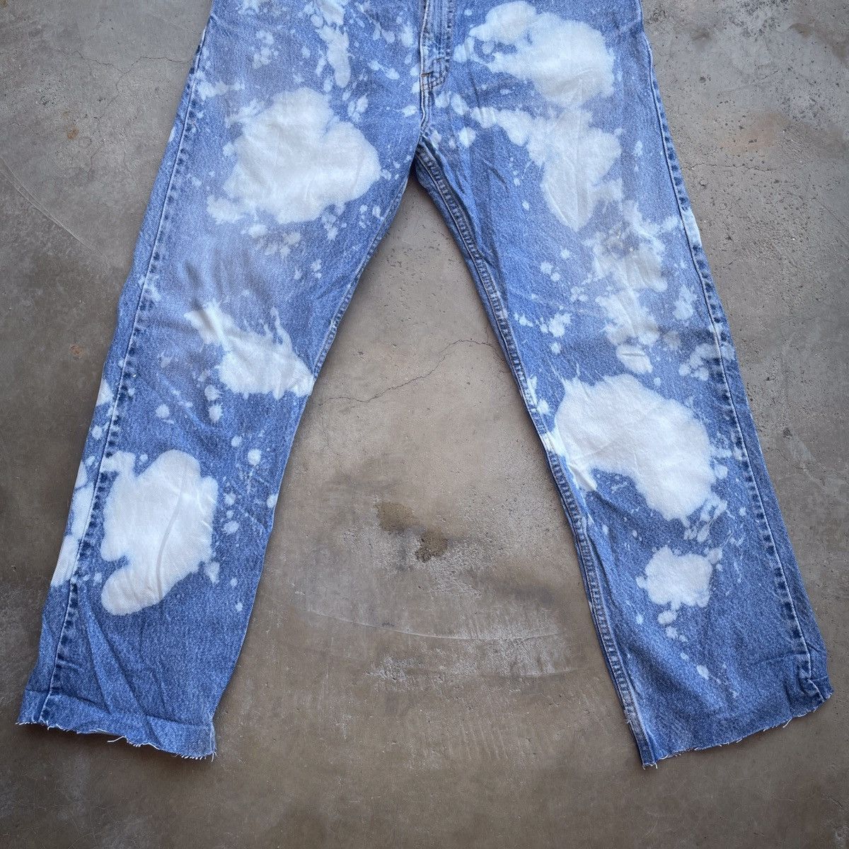 Levi's Vintage Levis Acid Wash Denim Jeans Size US 34 / EU 50 - 4 Thumbnail