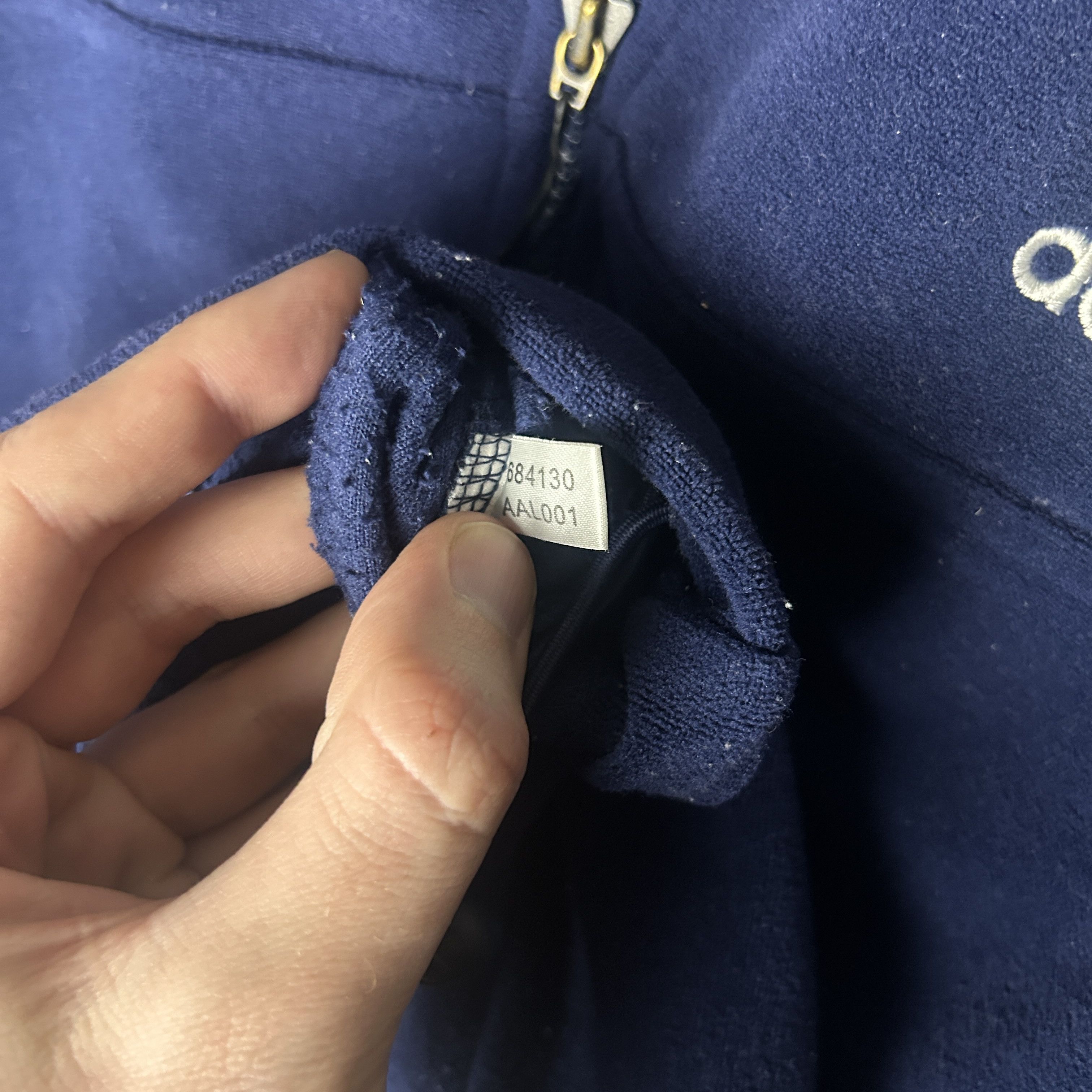 Adidas Vintage Adidas Tottenham Hotspur Fleece Jacket Size US L / EU 52-54 / 3 - 7 Thumbnail