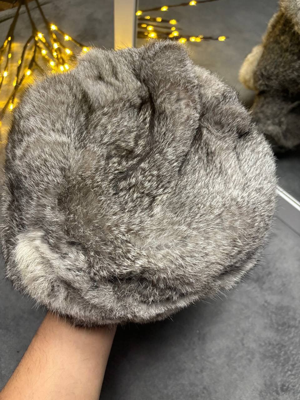 Japanese Brand × Vintage Japanese Vintage rabbit Fur Alt Brown Drain USSR Ushanka Hat Size ONE SIZE - 3 Thumbnail