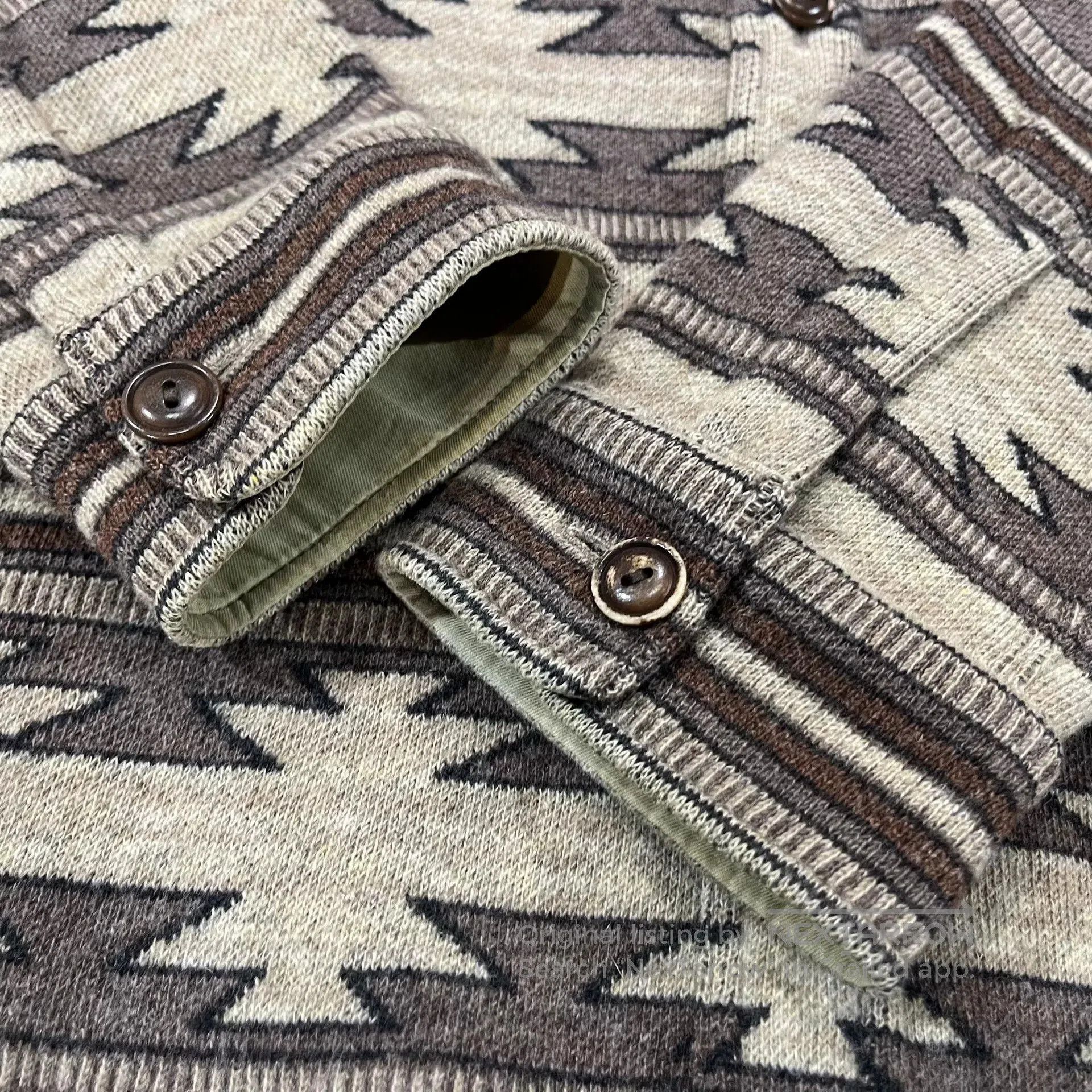 RRL Ralph Lauren southwest patterned wool shirt by rrl. Size US M / EU 48-50 / 2 - 7 Thumbnail