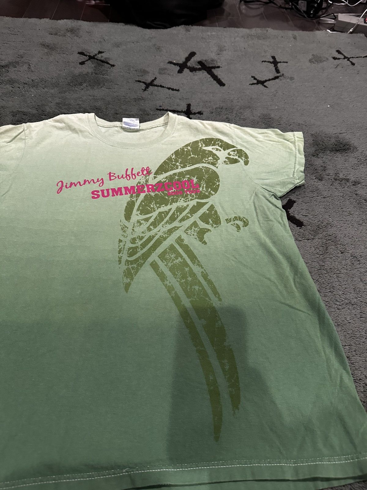 Band Tees × Vintage Jimmy Buffet 2009 “Summezcool” Tour Tee Shirt Size US L / EU 52-54 / 3 - 4 Thumbnail