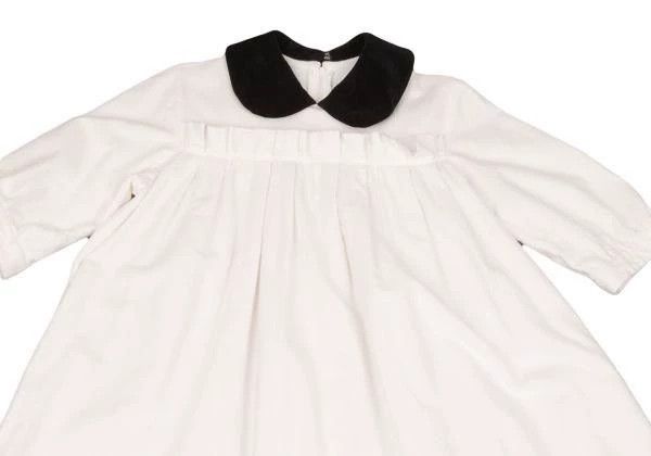 Comme des Garcons Comme des Garcons White retro round neck design dress Size S / US 4 / IT 40 - 4 Thumbnail