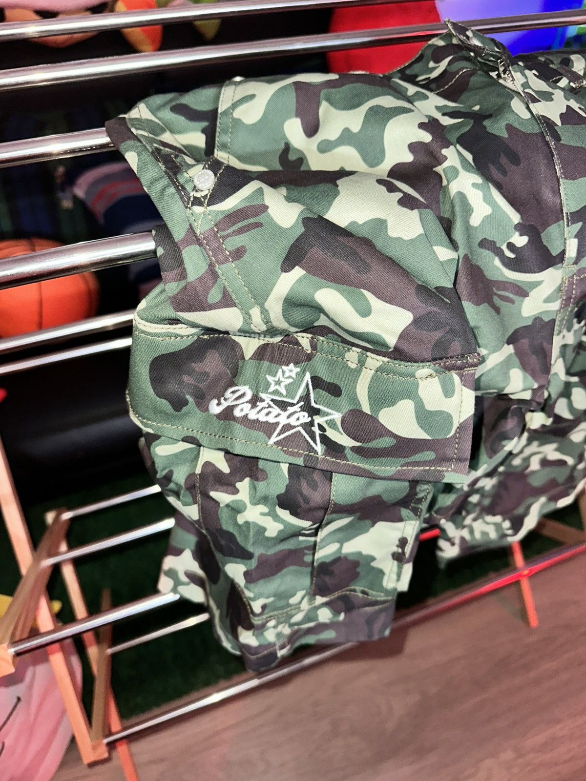 Imran Potato CAMO POTATO SHORTS Size US 34 / EU 50 - 3 Thumbnail