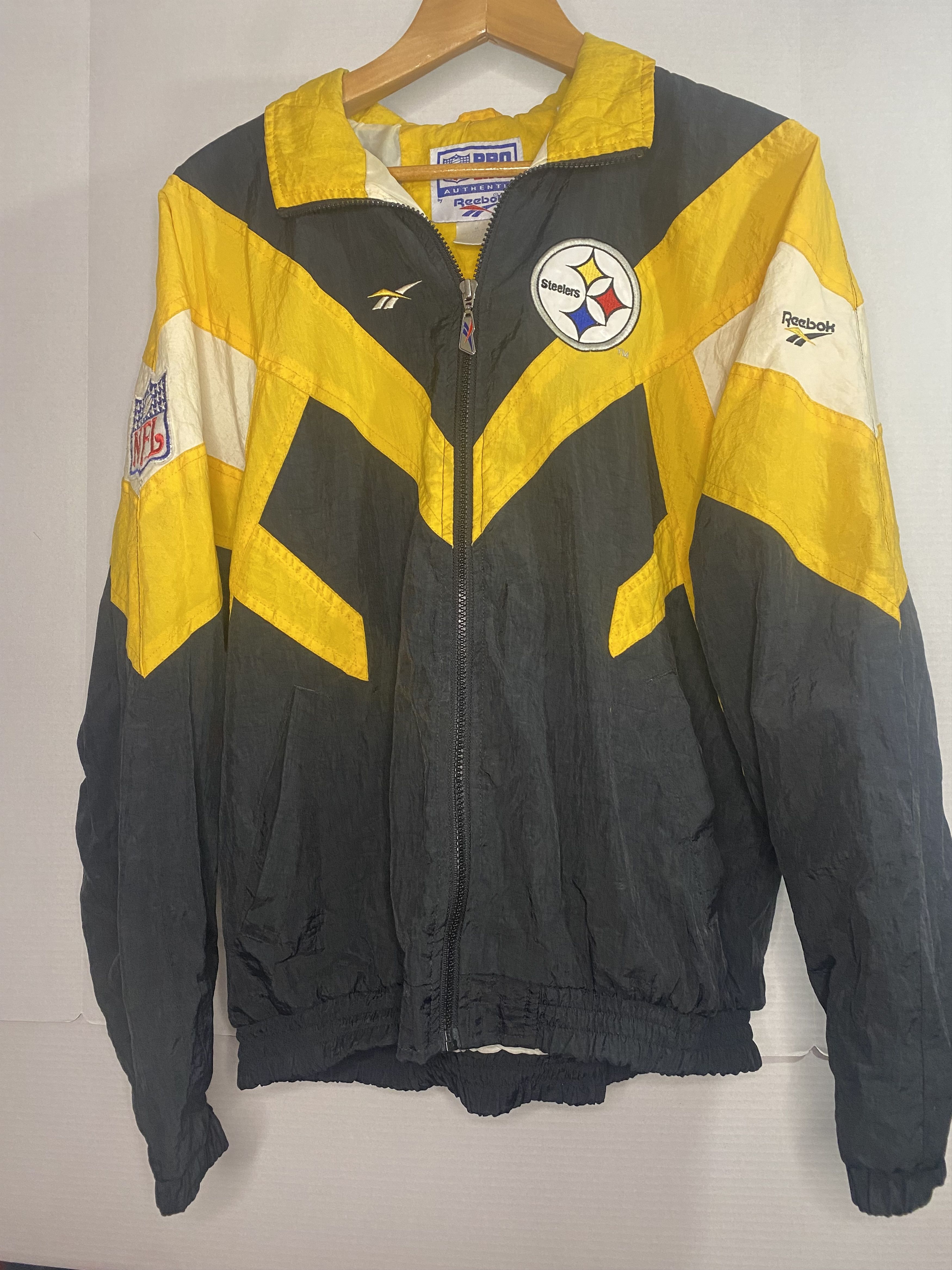 NFL Pittsburgh Steelers, NFL, Pro Line, Zip Windbreaker Jacket Size US M / EU 48-50 / 2 - 1 Thumbnail