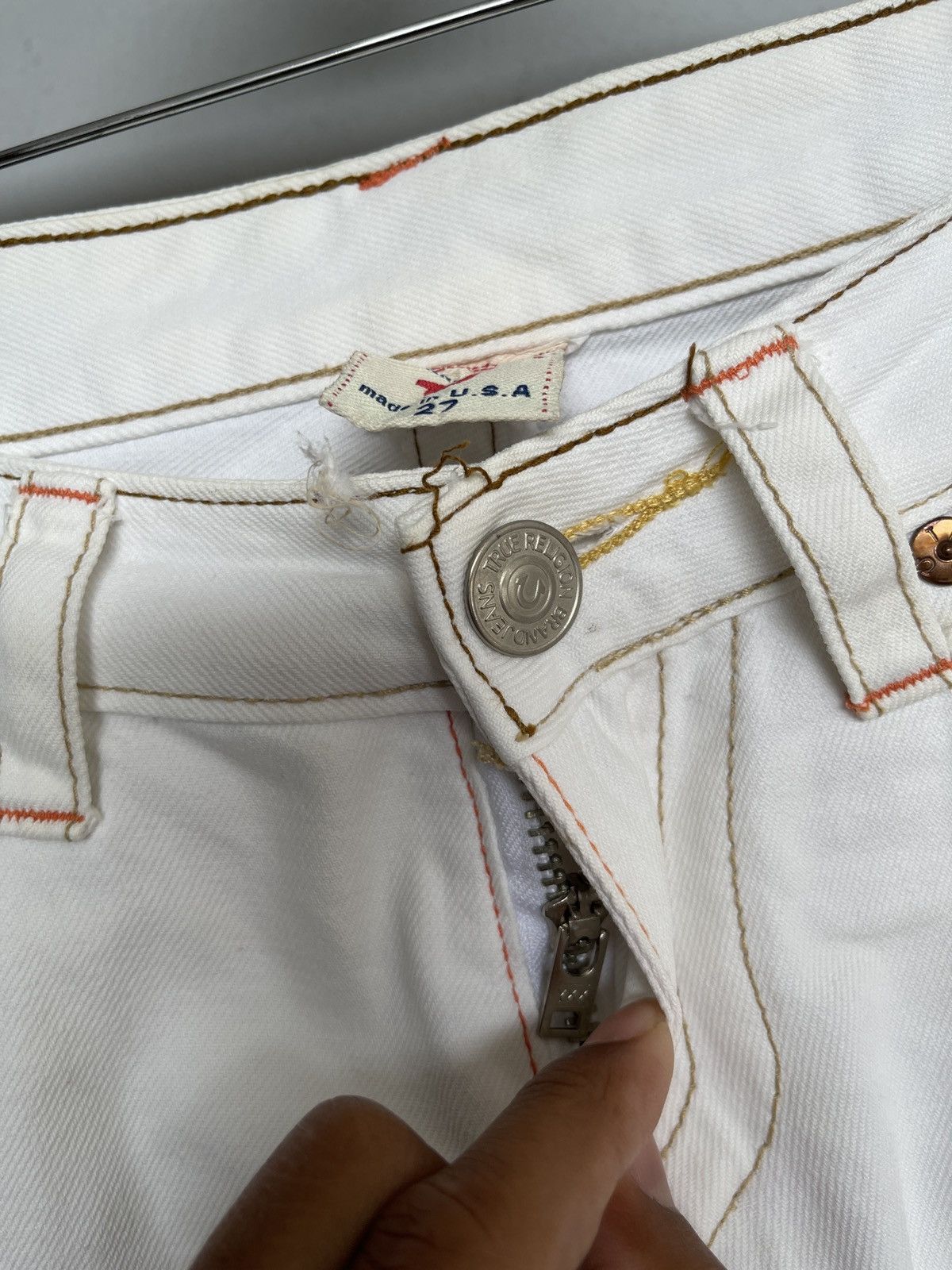 True Religion Vintage True Religion Joey Bootcut Rare Design Size 27" / US 4 / IT 40 - 6 Thumbnail