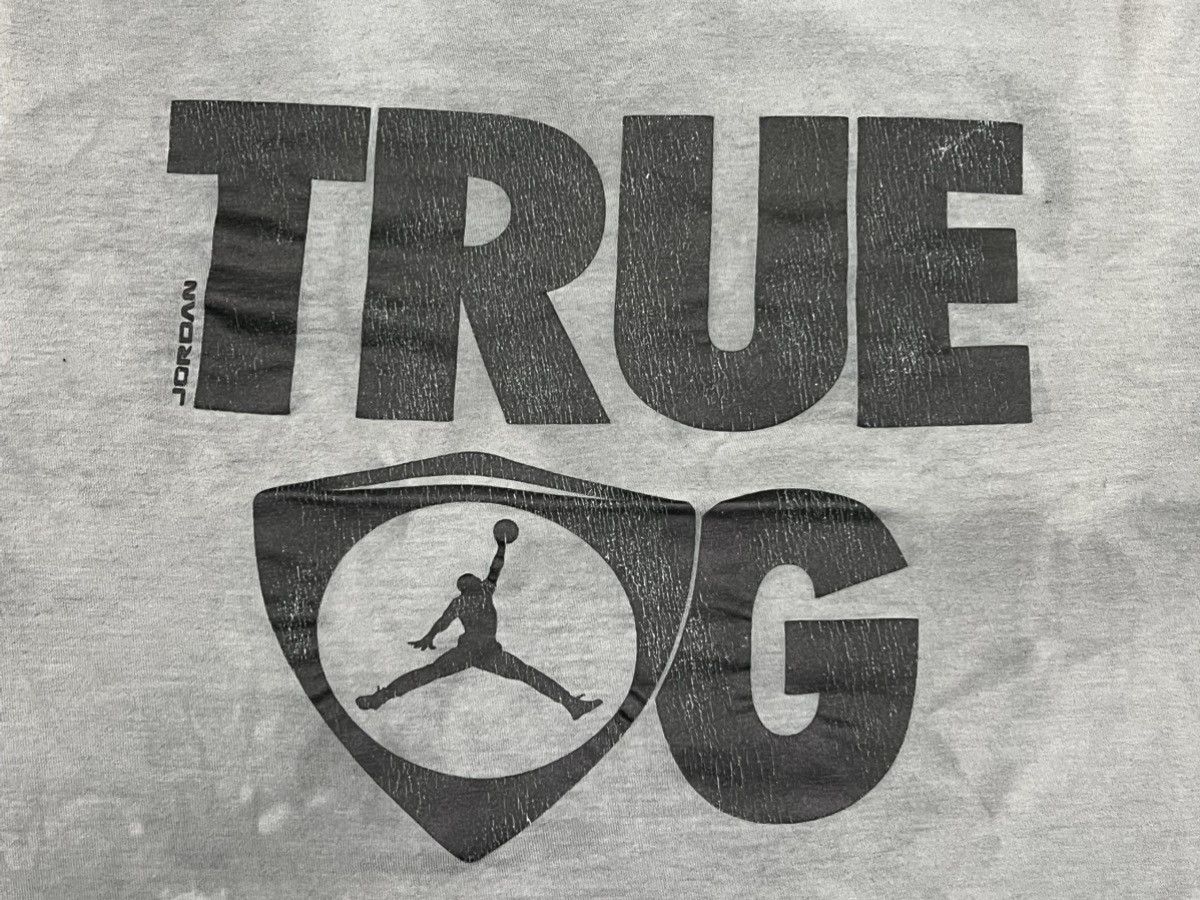 Jordan Brand Vintage Air Jordan True OG Tee Size US XL / EU 56 / 4 - 2 Thumbnail