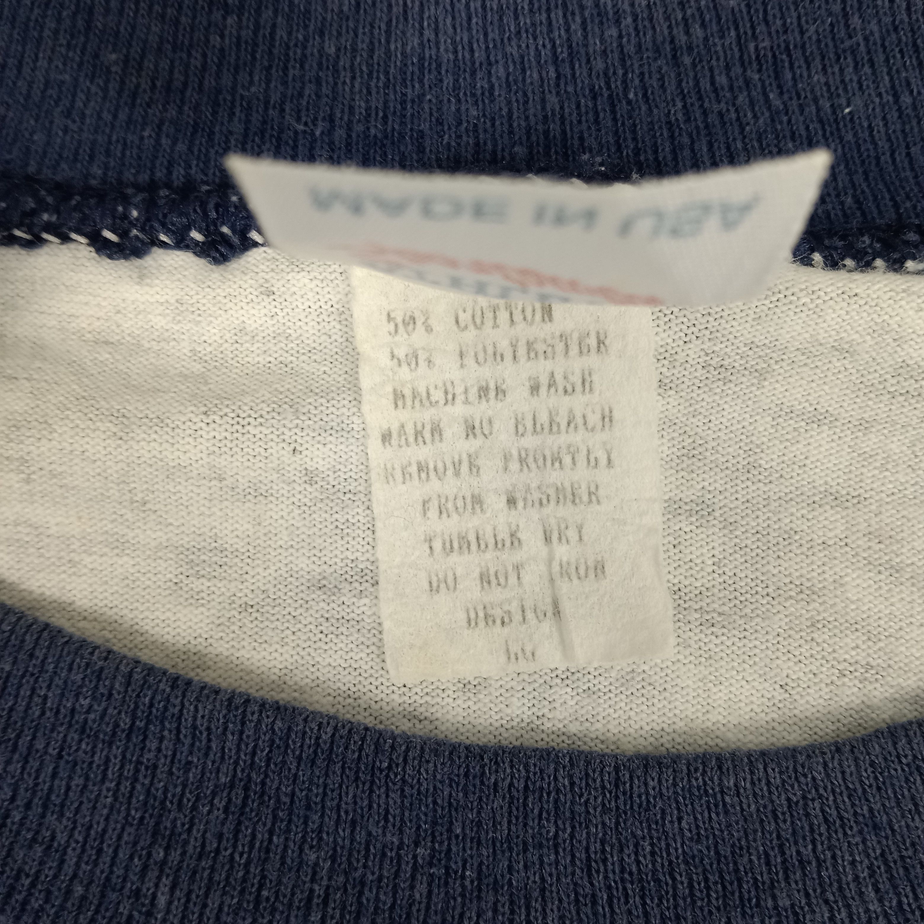NFL × Vintage Vintage 90's Georgetown American Football Team NFL Tshirt Size US XL / EU 56 / 4 - 4 Thumbnail