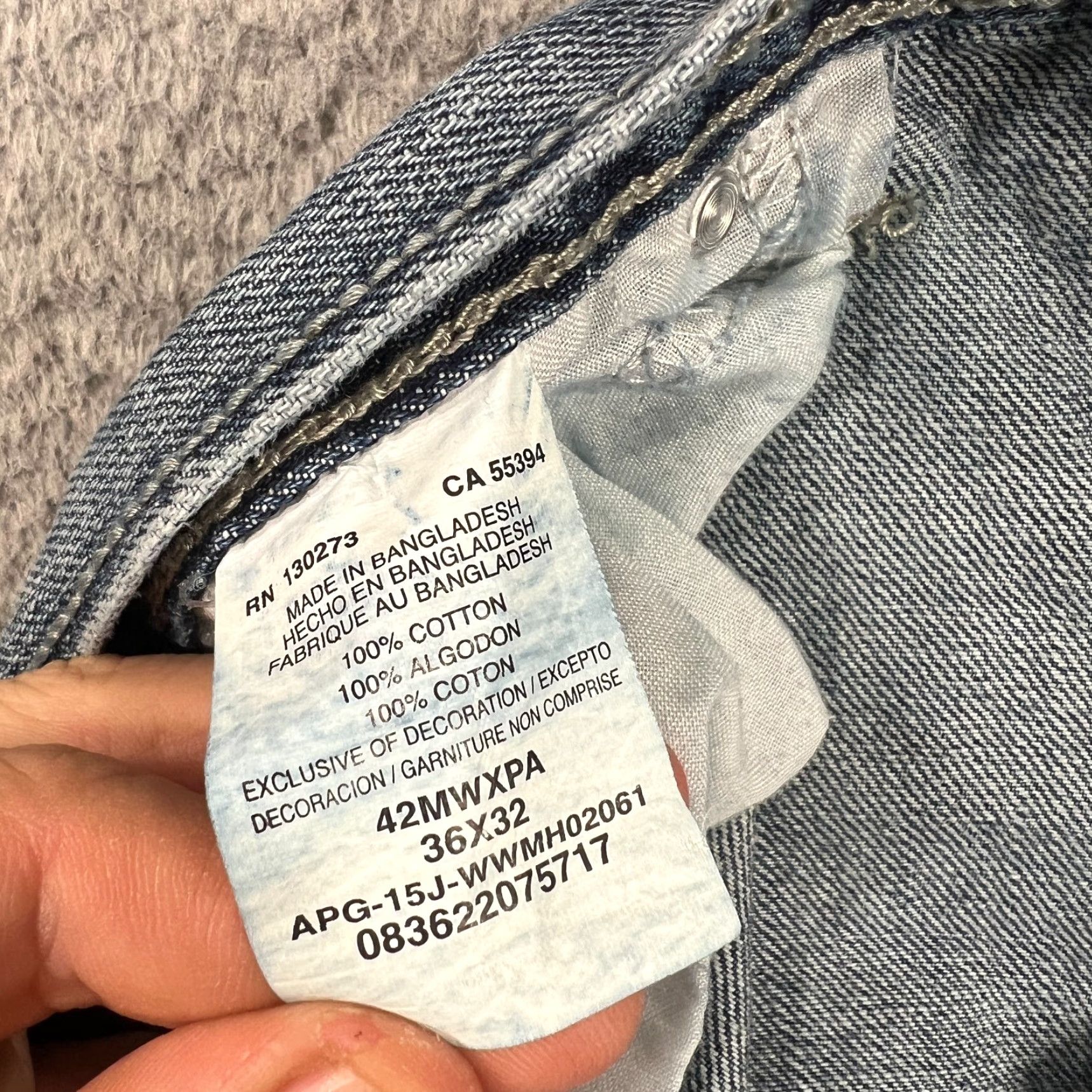 Wrangler VINTAGE Wrangler 20X Jeans 36x32 Blue Denim Bootcut USA Mens 90s Cowboy Southwestern Regular Size US 36 / EU 52 - 7 Thumbnail