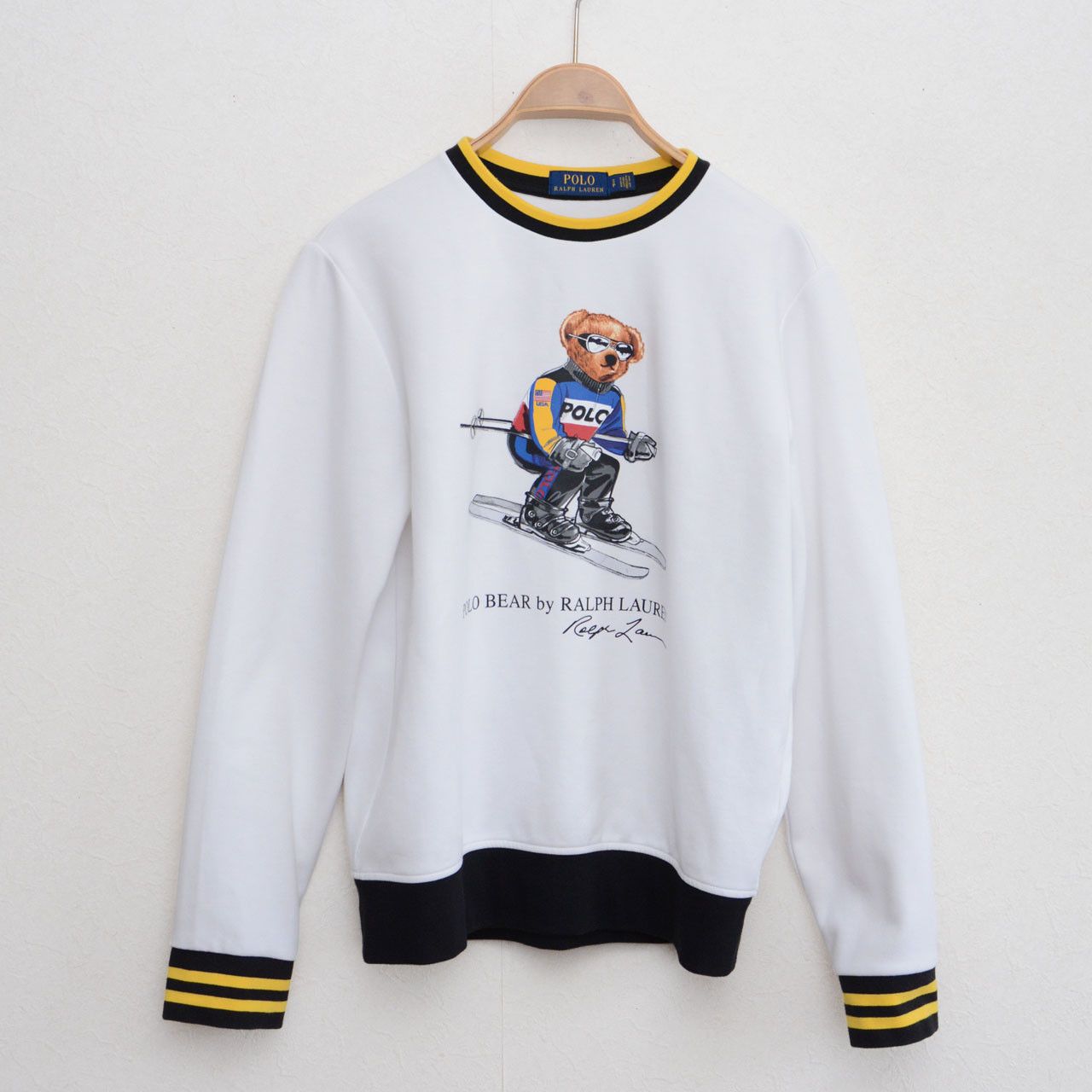 Polo Ralph Lauren Ralph Lauren Polo Bear Ski Graphic Sweatshirt Vintage Style Size US S / EU 44-46 / 1 - 1 Thumbnail