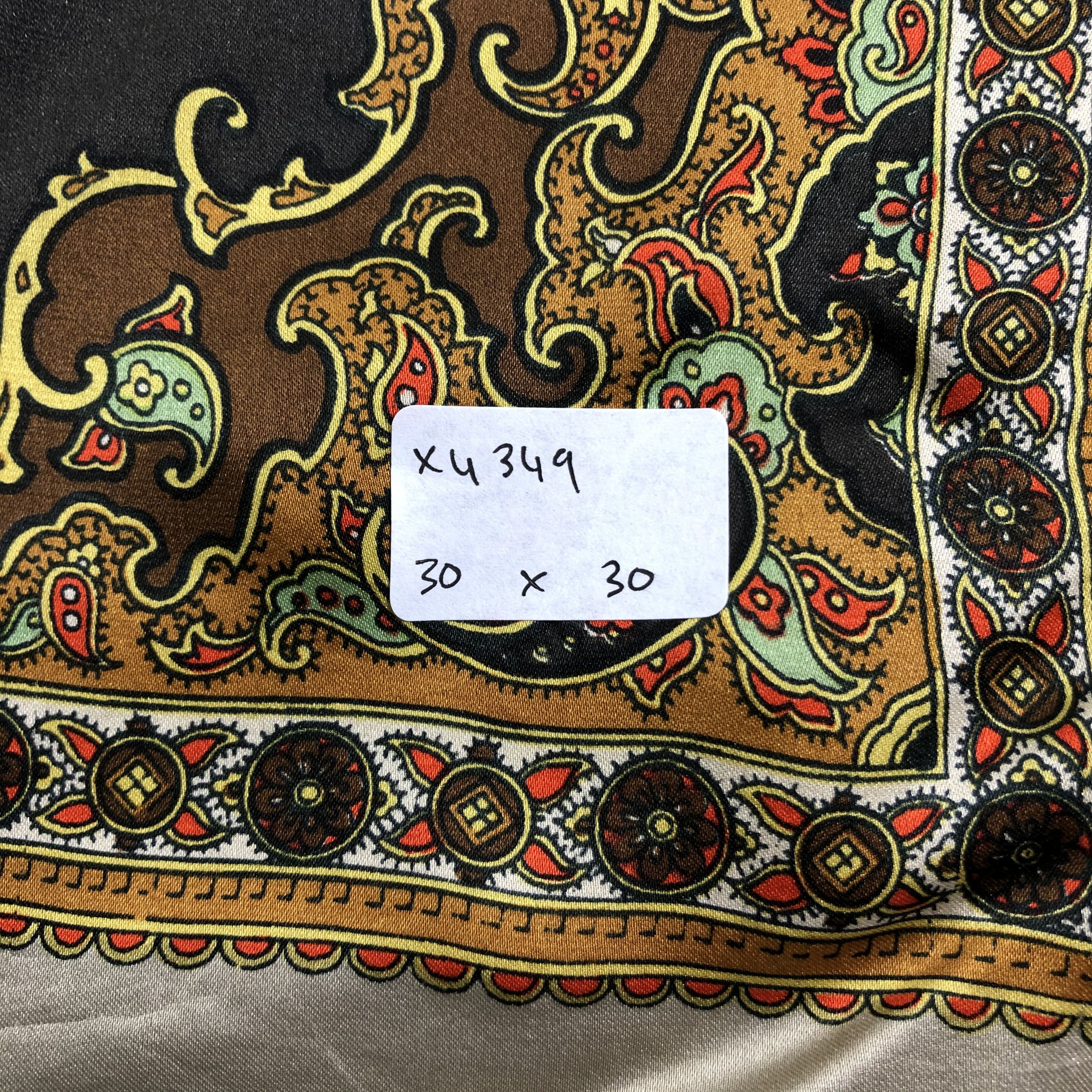 Vintage Vintage Silk Scarf Size ONE SIZE - 5 Thumbnail