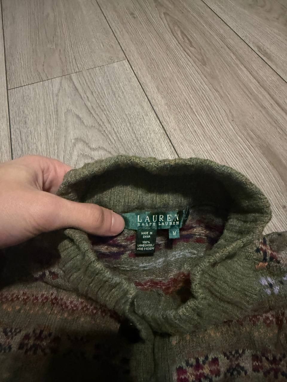 Lauren Ralph Lauren lauren ralph lauren wool cardigan womens medium colorfull Size M / US 6-8 / IT 42-44 - 5 Thumbnail