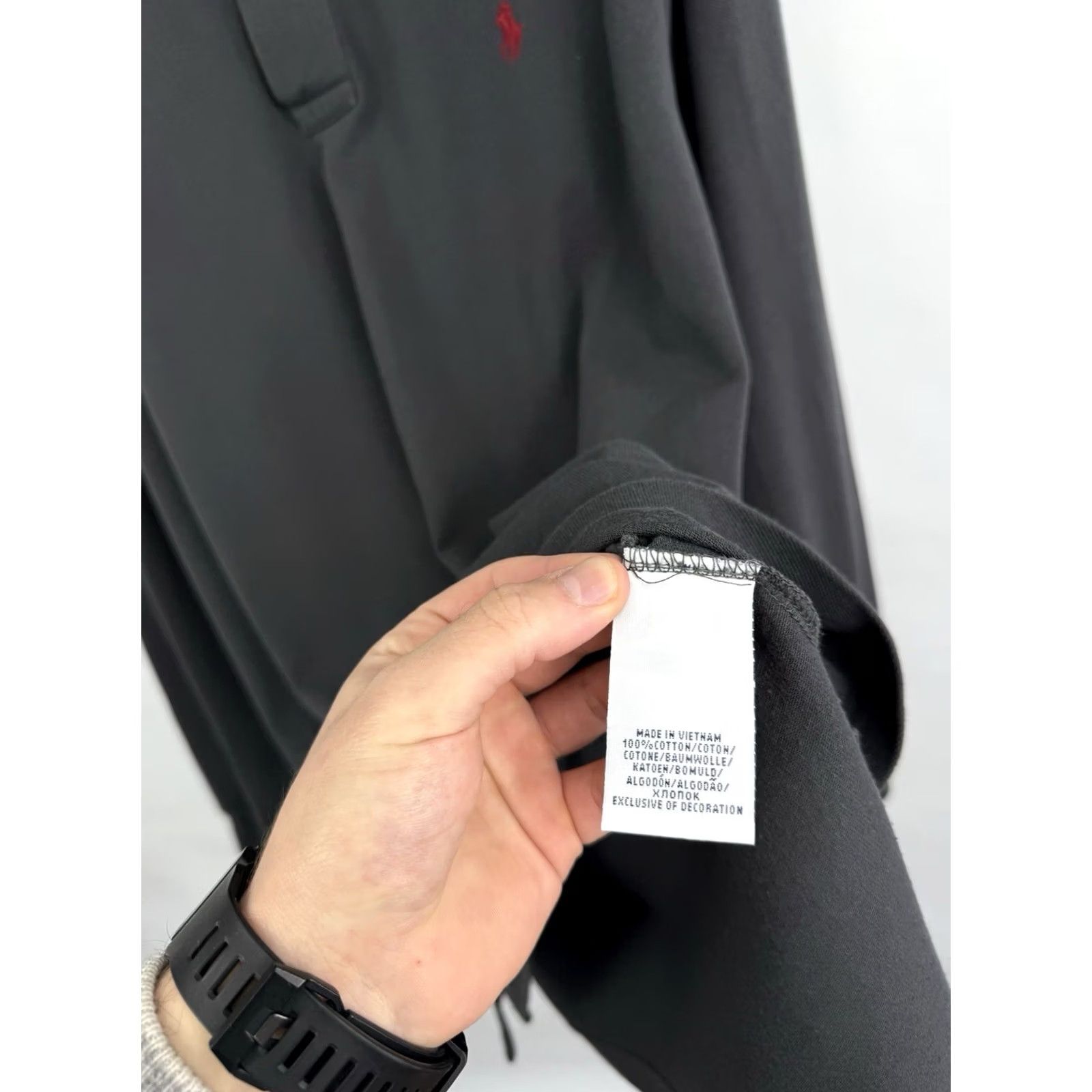 Ralph Lauren Polo Ralph Lauren Classic Long Sleeve Red Pony Rare Retro XL Mens Shirt Size US XL / EU 56 / 4 - 6 Thumbnail