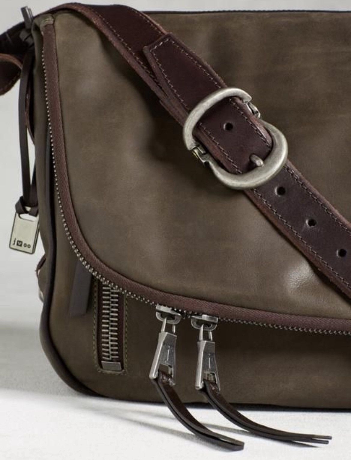 John Varvatos Bleeker Fold-Over Bag Size ONE SIZE - 2 Thumbnail