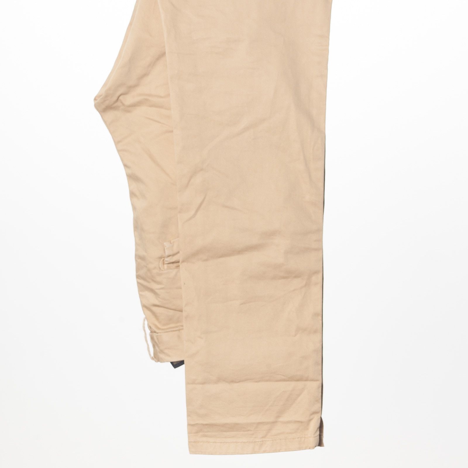 Dondup DONDUP Beige Slim Fit Cotton Chinos Italy Made 31.5/31.5 Size US 31 - 2 Thumbnail