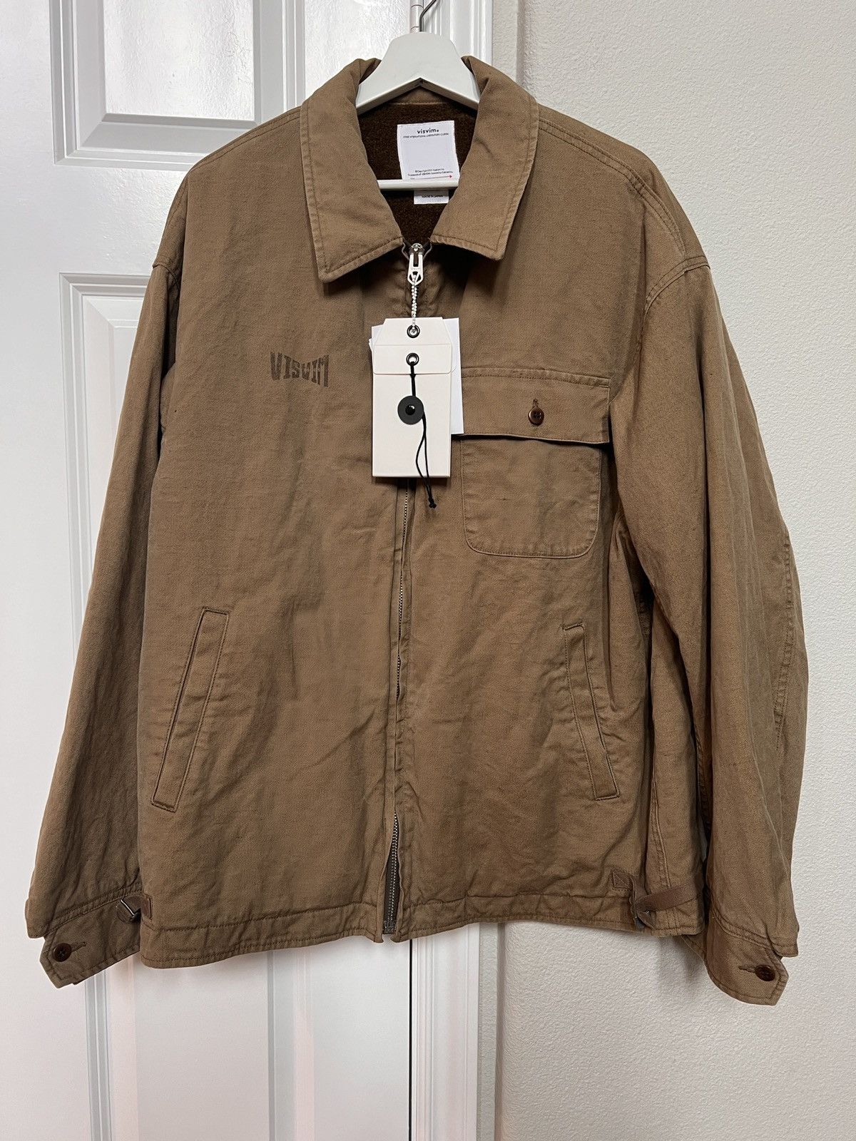 image of Visvim 24Ss Rodney Jacket Jkt Size 4 in Khaki, Men's