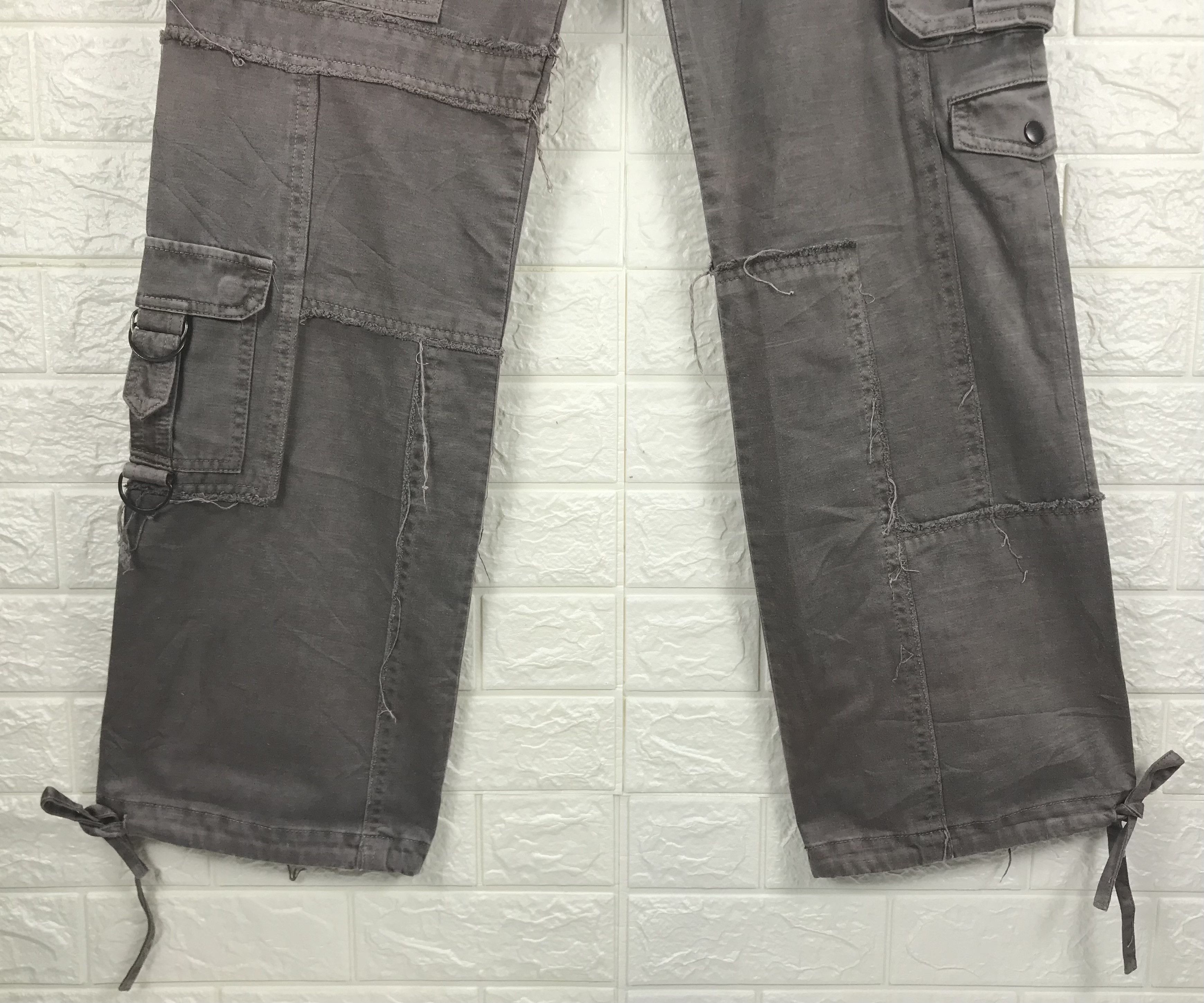 Shellac Vintage Bondage Shellac Multi Pocket Cargo Pants Size US 31 - 4 Thumbnail
