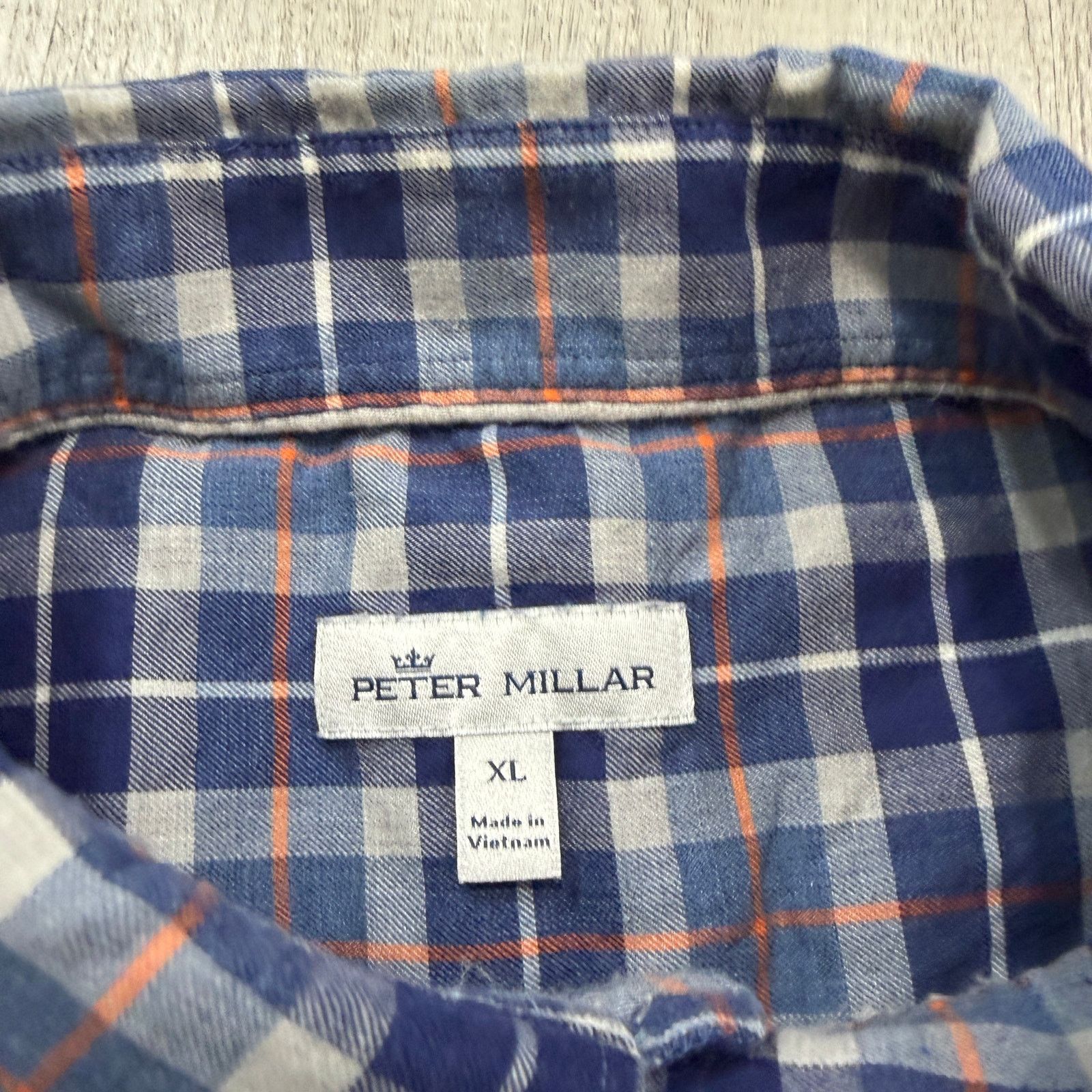 Johnston & Murphy Johnston & Murphy Button Down Shirt Men's Extra Large Blue Size US XL / EU 56 / 4 - 4 Thumbnail