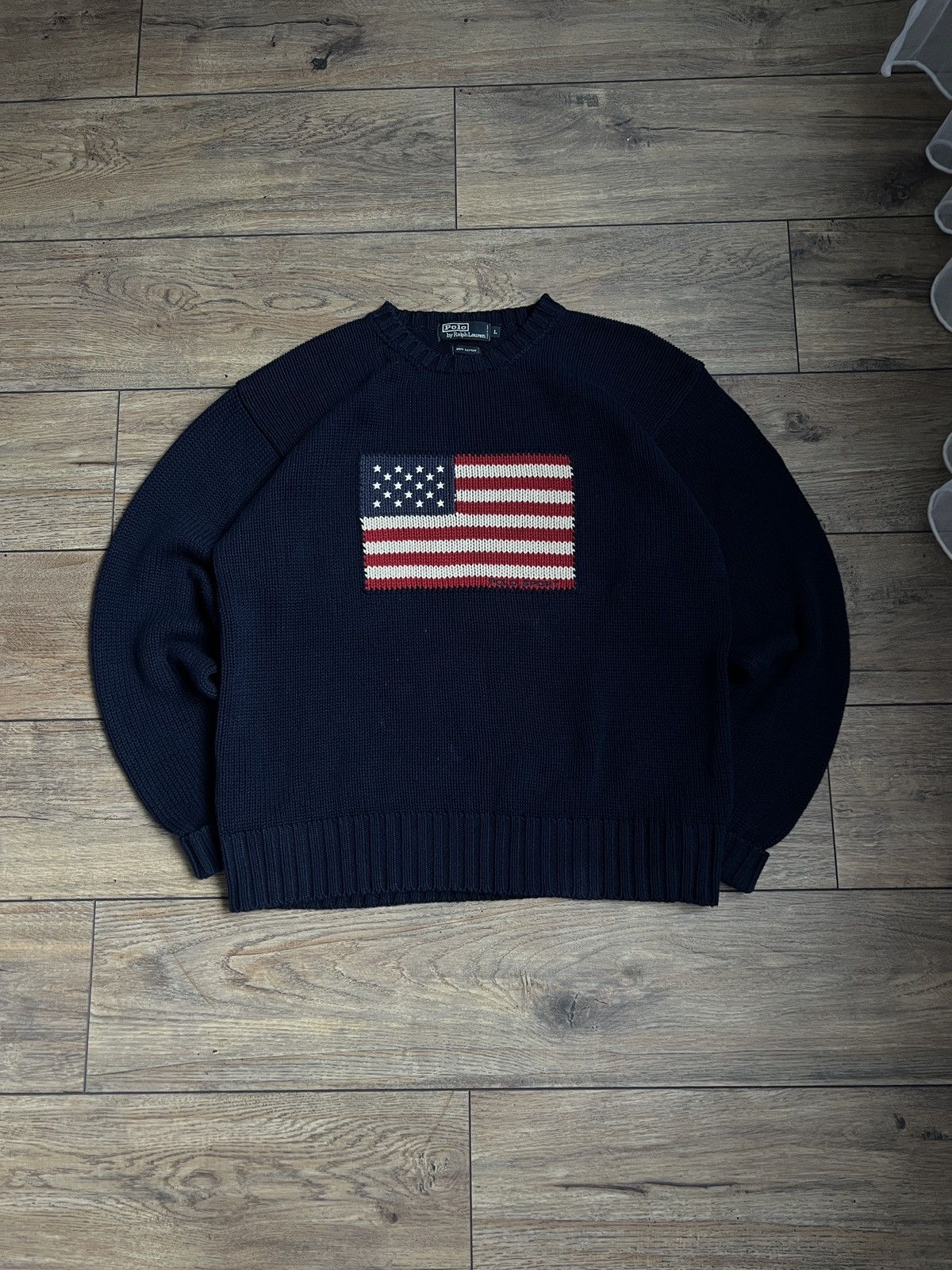 Polo Ralph Lauren Polo Ralph Lauren Vintage Sweater Size US L / EU 52-54 / 3 - 1 Thumbnail