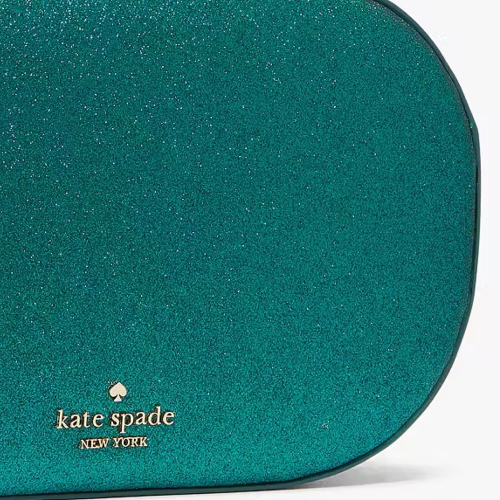 Kate Spade kate spade Glimmer Oval Camera Bag - Festive Teal Size ONE SIZE - 4 Thumbnail