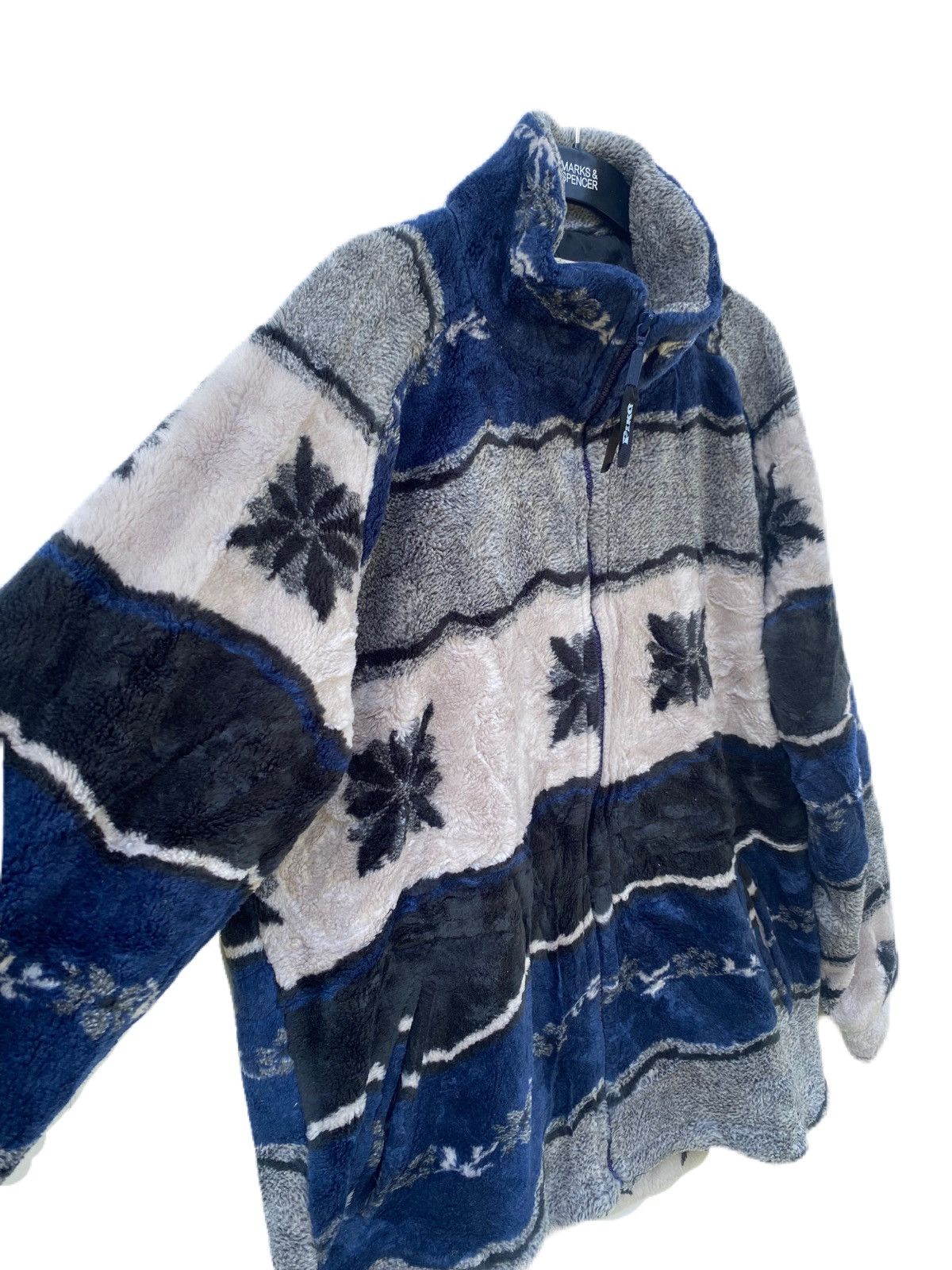 Ocean Pacific × Quiksilver × Stussy PIKO FLEECE NAVAJO ART STYLE HAWAII ZIPPER Size US M / EU 48-50 / 2 - 4 Thumbnail