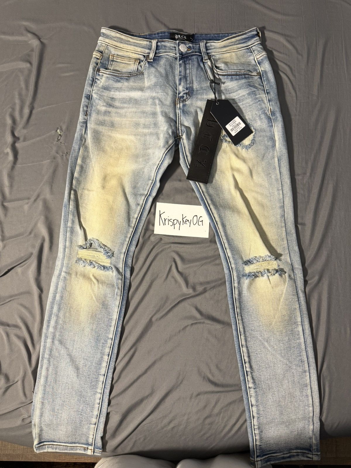 Other Blue Wash Politic Jeans Skinny Size US 32 / EU 48 - 1 Thumbnail