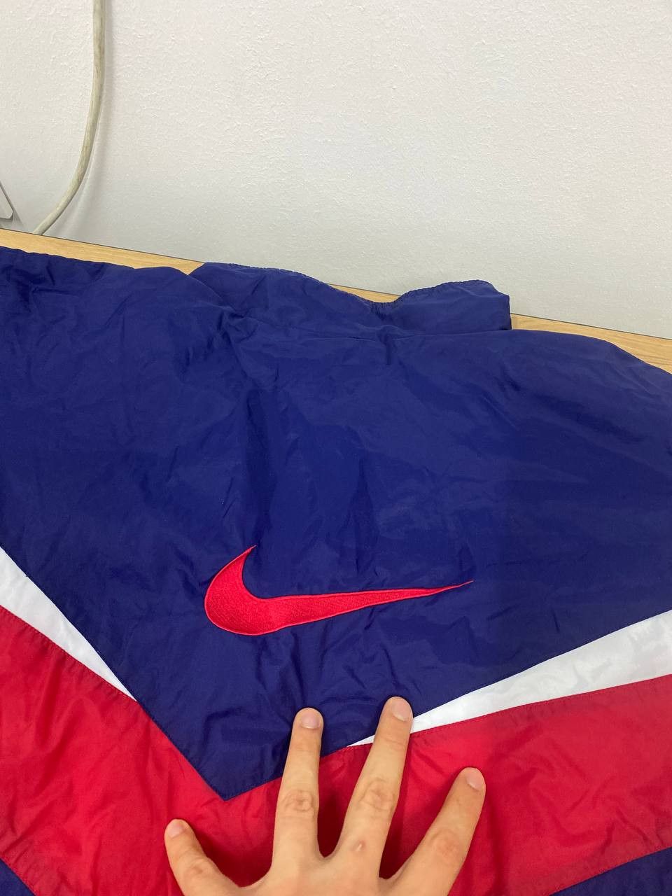 Nike × Vintage NIKE VINTAGE ZIP SWEATSHIRT LIGHT JACKET Size US XL / EU 56 / 4 - 4 Thumbnail