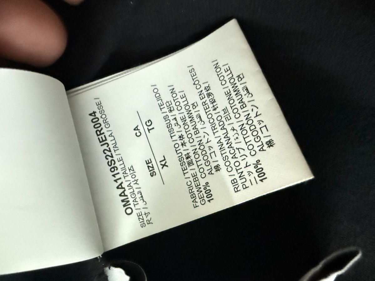 Off-White Off white Black tee Size US XL / EU 56 / 4 - 5 Thumbnail