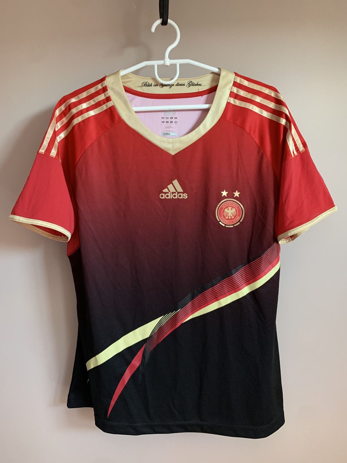 Adidas Womens Germany Away Football Shirt Adidas Soccer Jersey Sz L Size US L / EU 52-54 / 3 - 1 Thumbnail