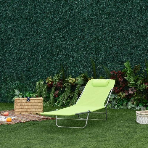 Designer × Homemade Outsunny Folding Chaise Lounge Pool Chairs, Outdoor Sun Tann Size US L / EU 52-54 / 3 - 4 Thumbnail