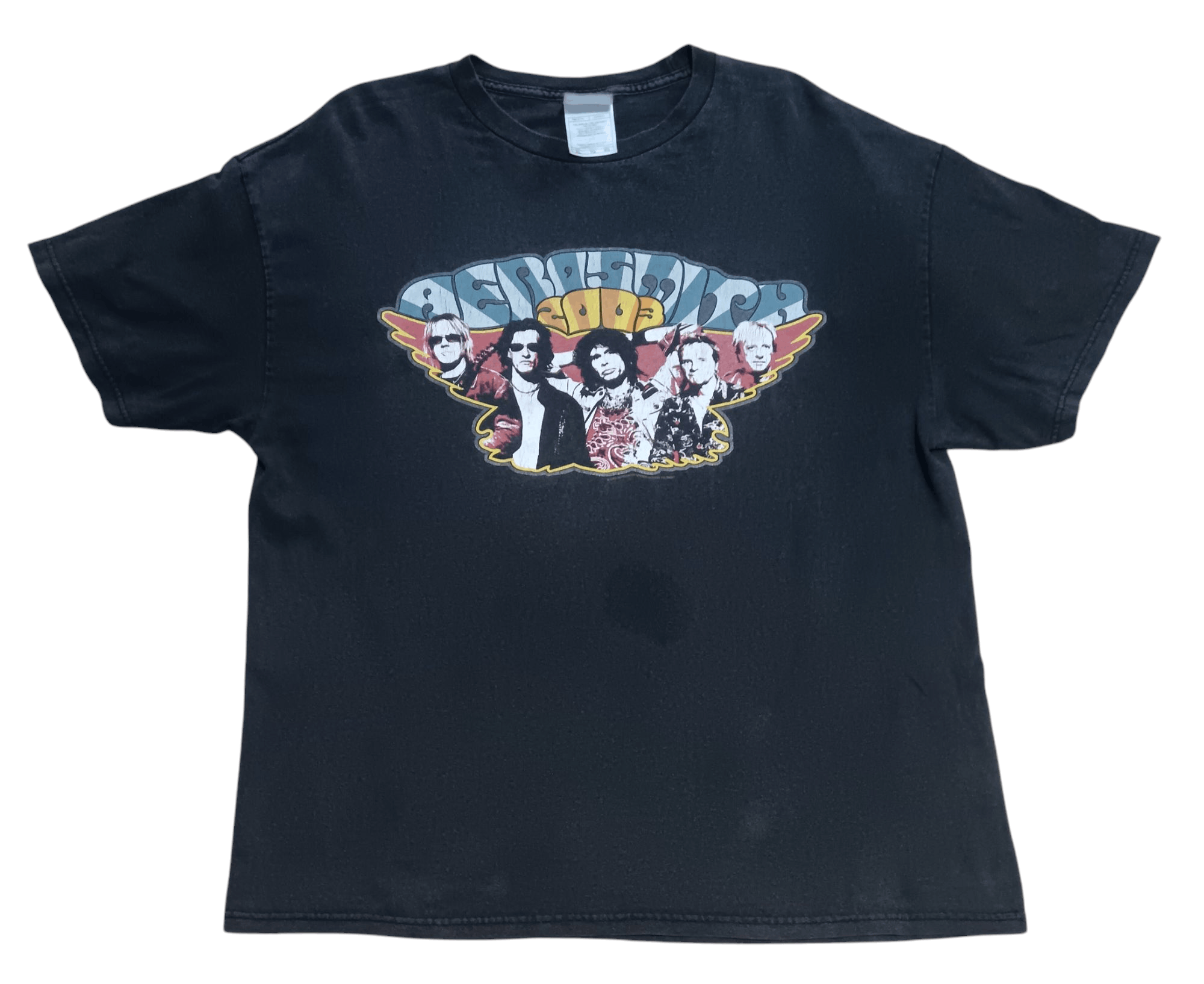 Band Tees × Vintage VINTAGE Y2K AEROSMITH SHIRT Size US XL / EU 56 / 4 - 1 Thumbnail